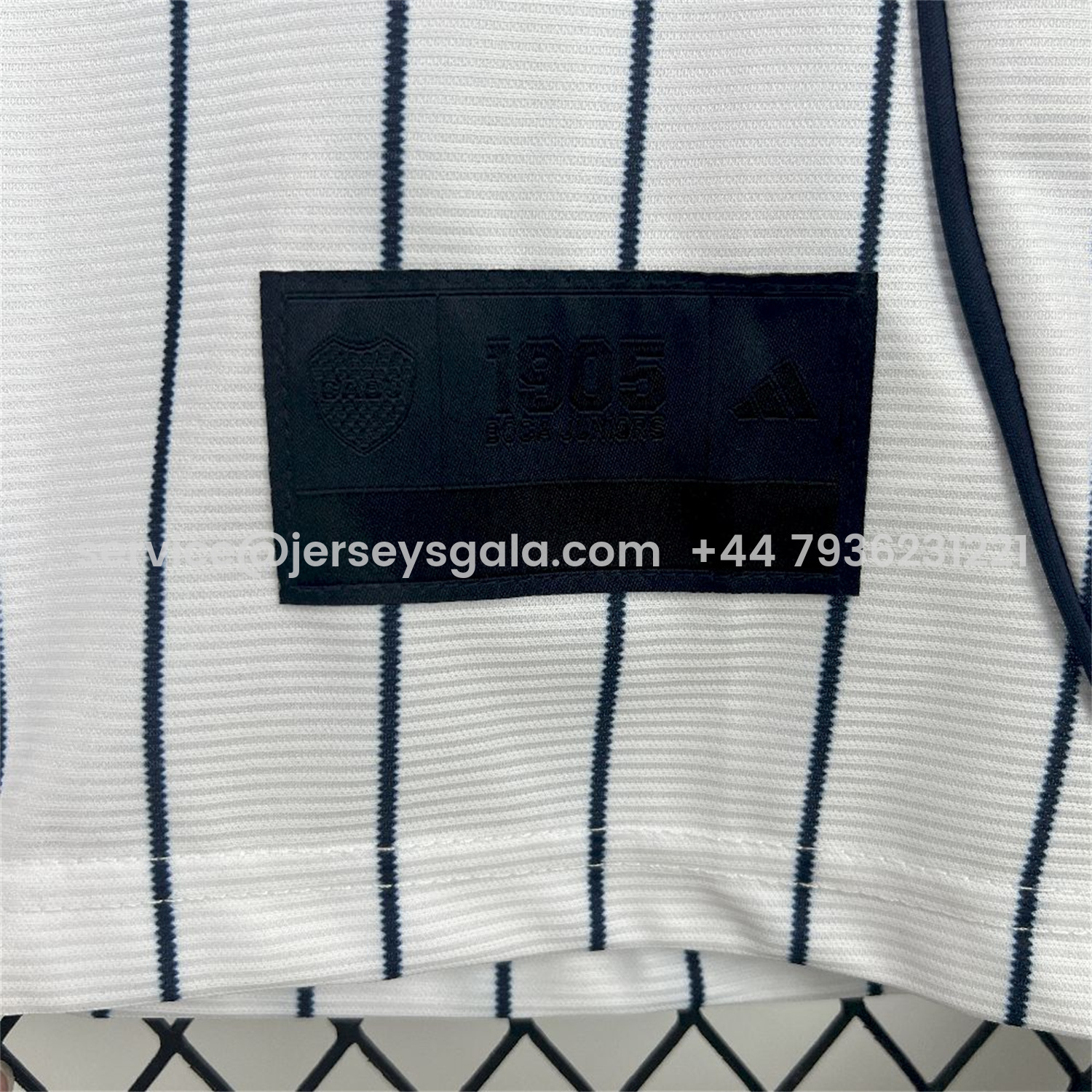 JerseysGala.com | Boca Juniors 25-26 White Baseball Jersey -Customize Name, Number and Patch | Worldwide Shipping