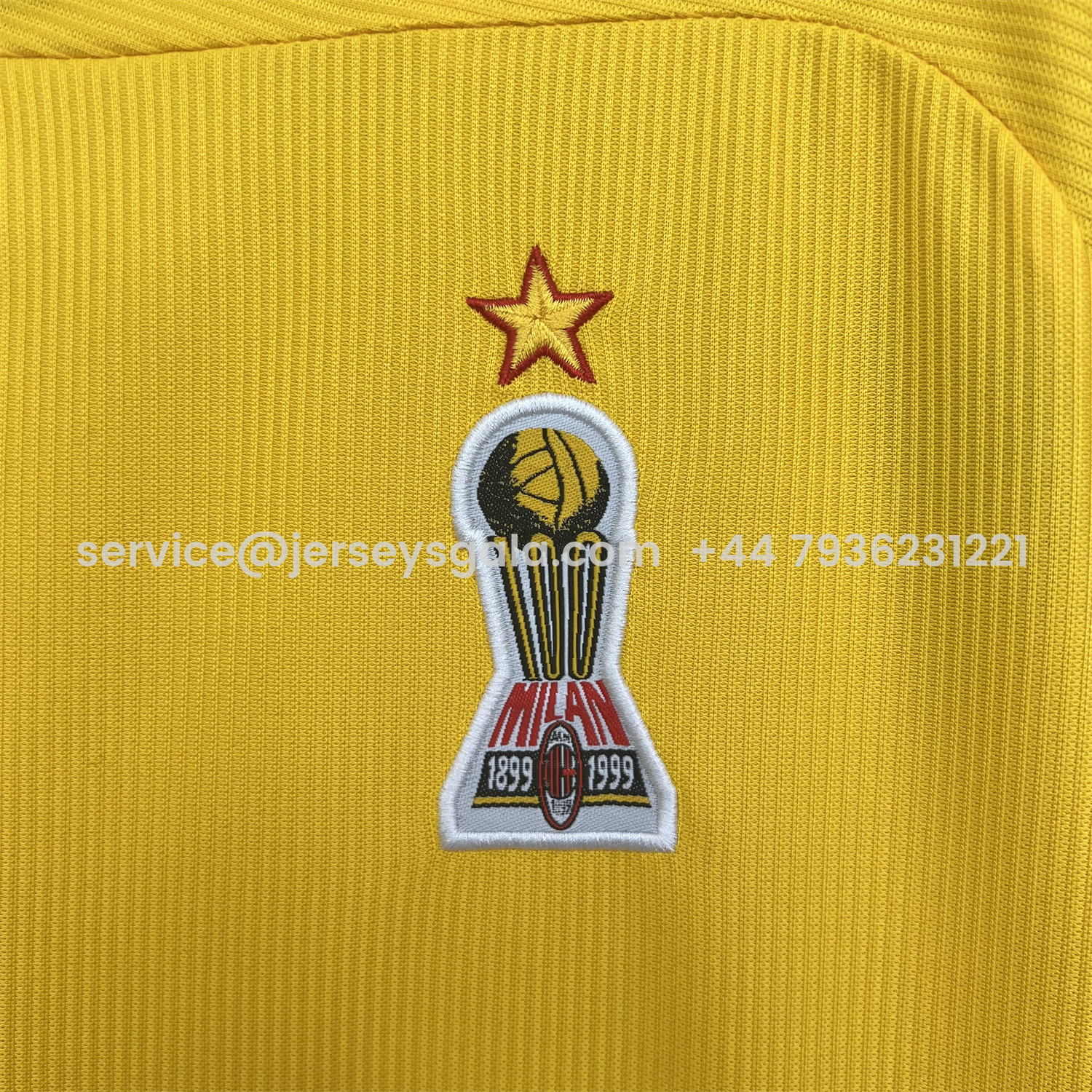 JerseysGala.com | Retro AC Milan 1999-00 Fourth Jersey -Customize Name, Number and Patch | Worldwide Shipping