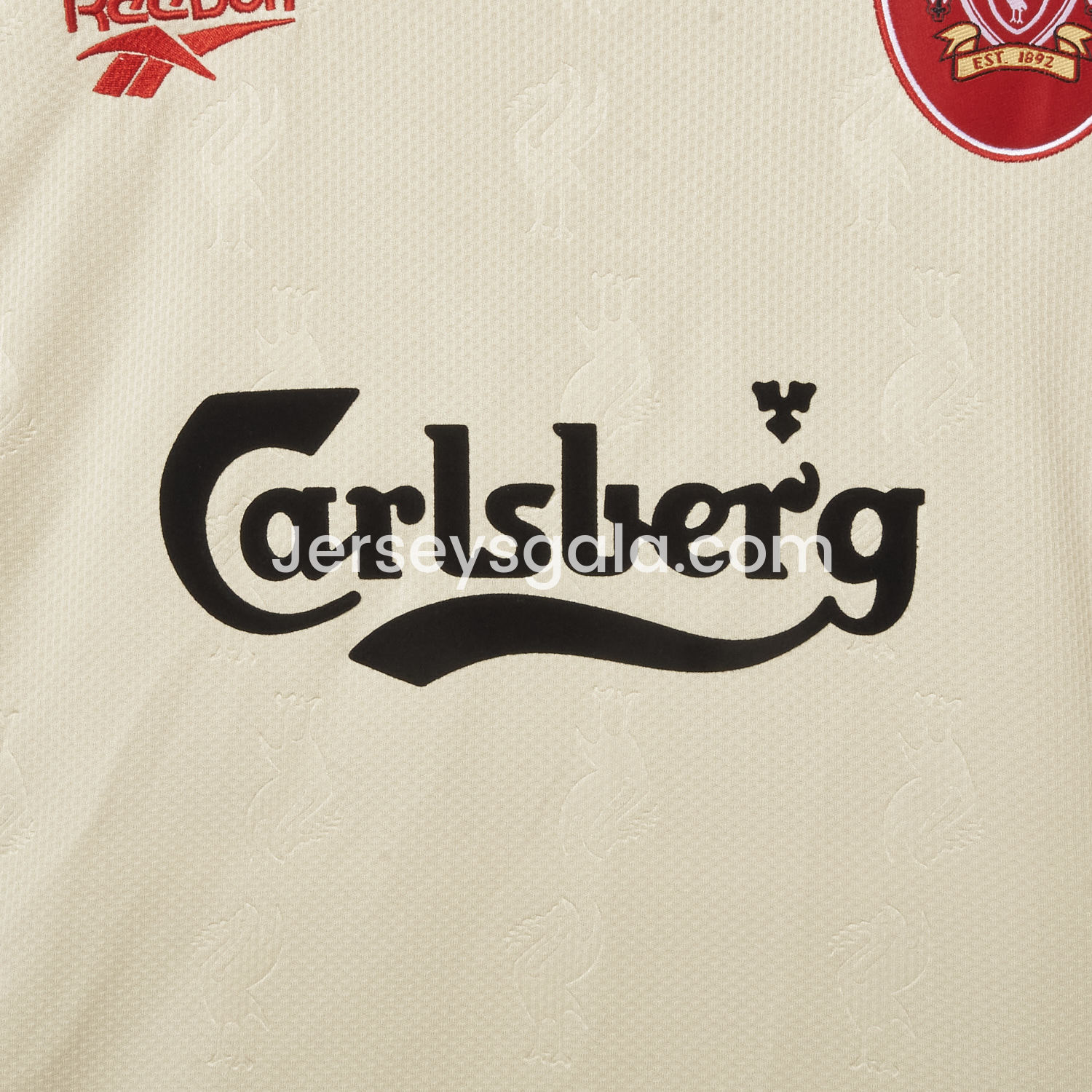 JerseysGala.com | Retro Liver.pool 1996-97 Away Jersey -Customize Name, Number and Patch | Worldwide Shipping