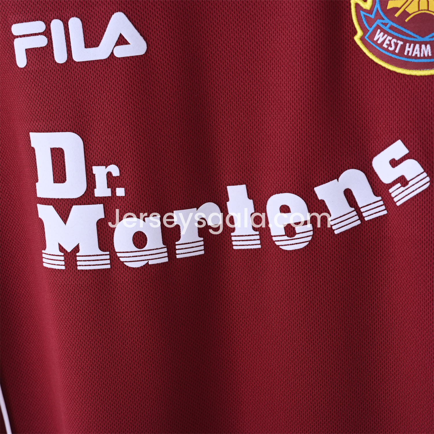 JerseysGala.com | Retro West Ham United 1999-00 Home Jersey -Customize Name, Number and Patch | Worldwide Shipping