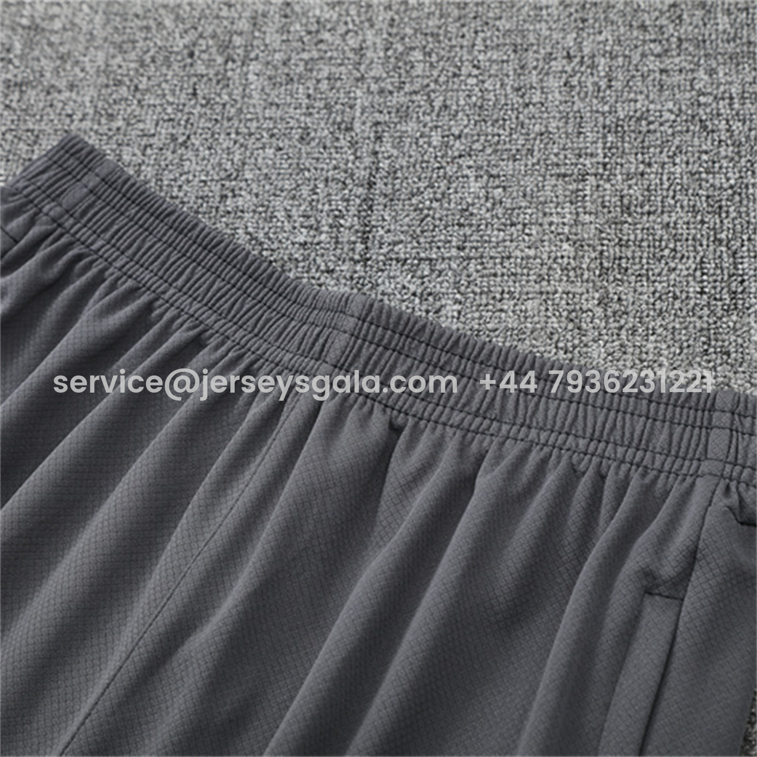 JerseysGala.com | Feyenoord 25-26 Kids Short-Sleeve Training Set - Dark Gray Top & Dark Gray Shorts -Customize Name, Number and Patch | Worldwide Shipping