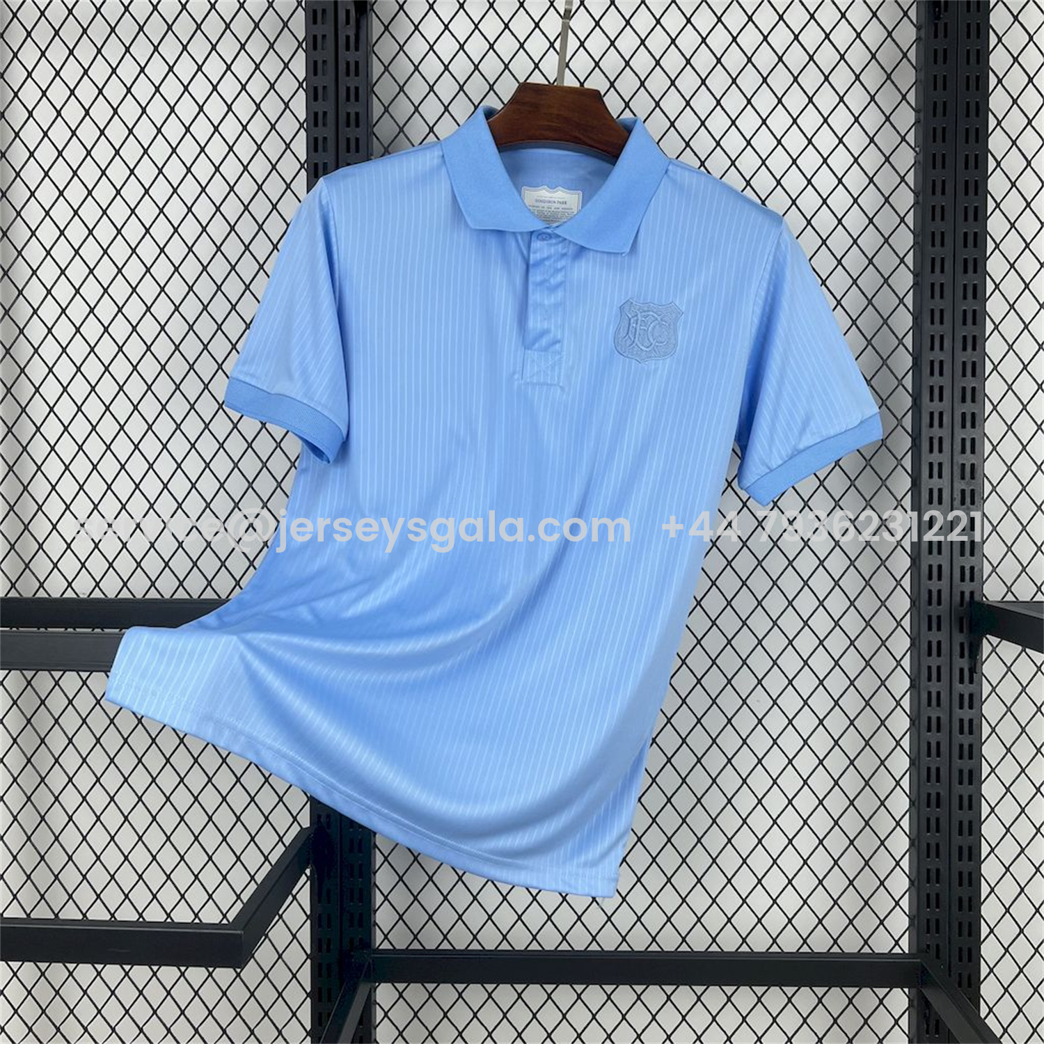 JerseysGala.com | Everton 25-26 1892 Heritage Limited Edition POLO -Customize Name, Number and Patch | Worldwide Shipping
