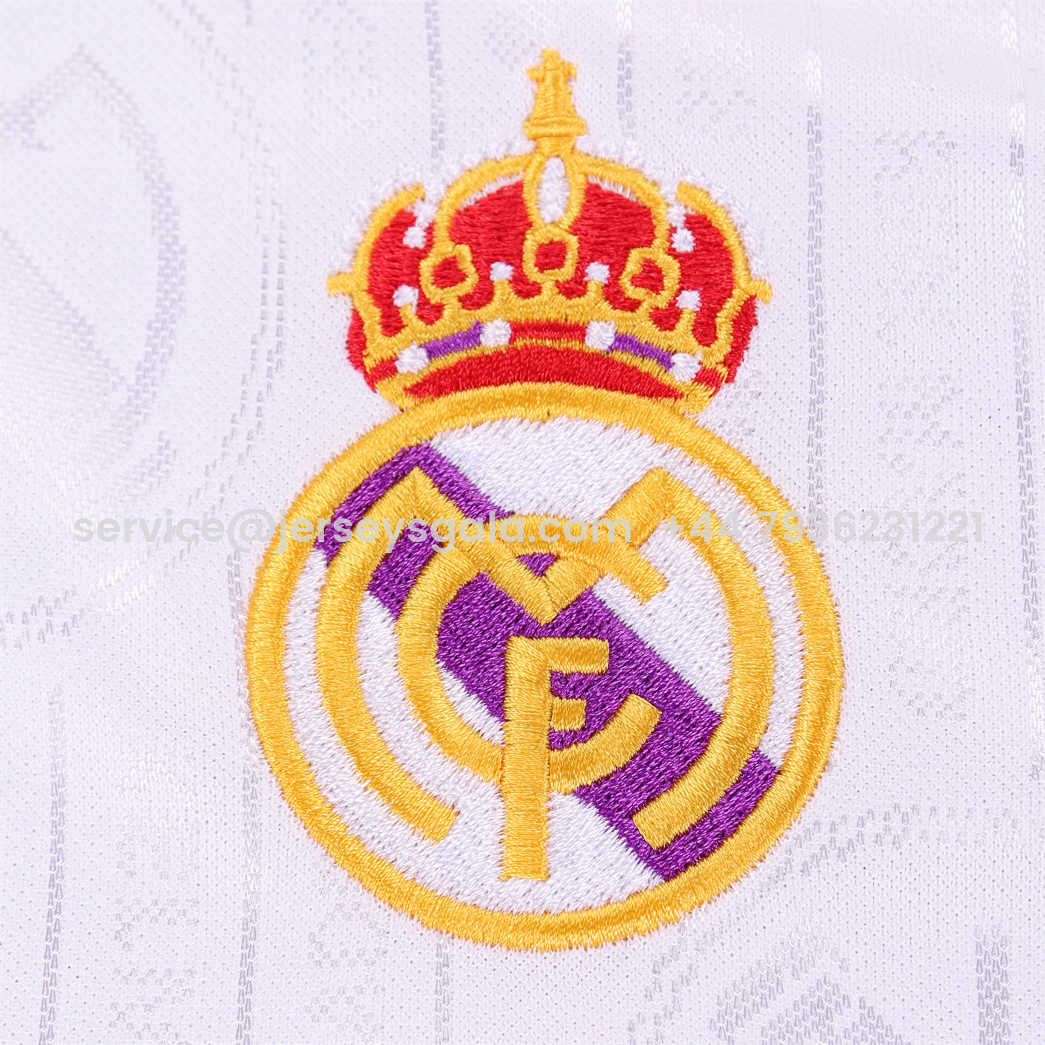 JerseysGala.com | Retro Real Madrid 96-97 Home Kids Kit -Customize Name, Number and Patch | Worldwide Shipping