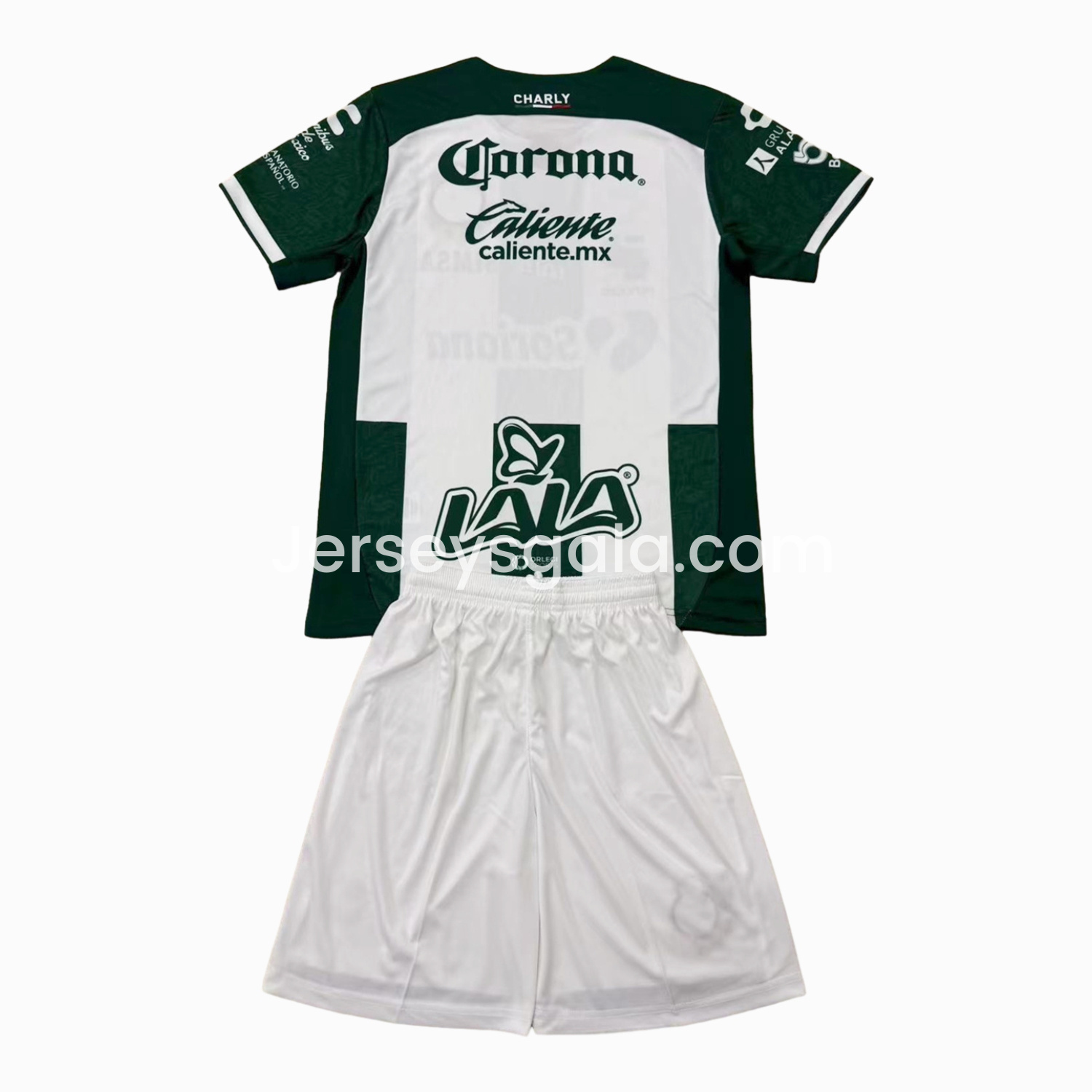 JerseysGala.com | Santos Laguna 24-25 Home Kids Kit -Customize Name, Number and Patch | Worldwide Shipping