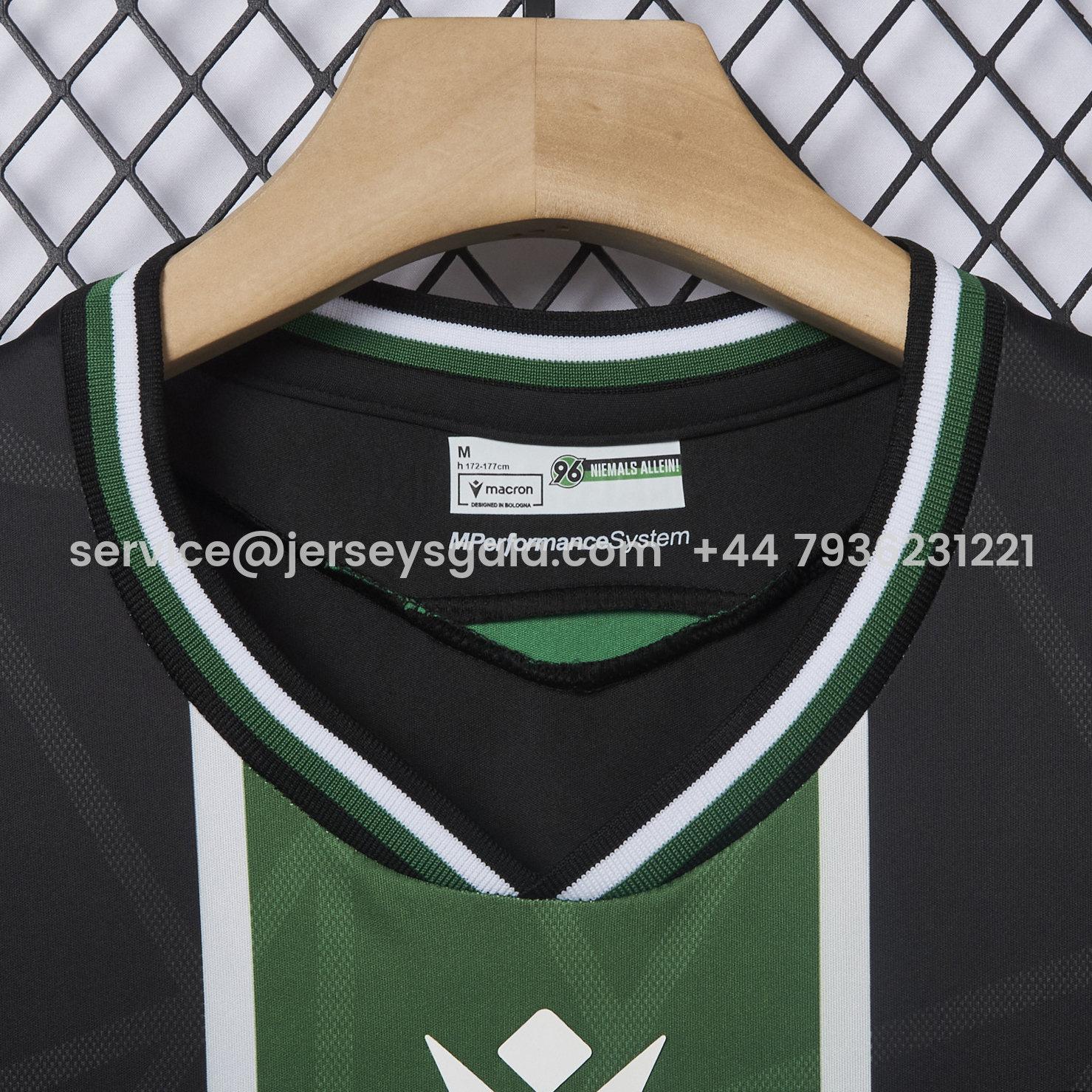 JerseysGala.com | Hannover 96 25-26 Away Jersey - Fans Version -Customize Name, Number and Patch | Worldwide Shipping