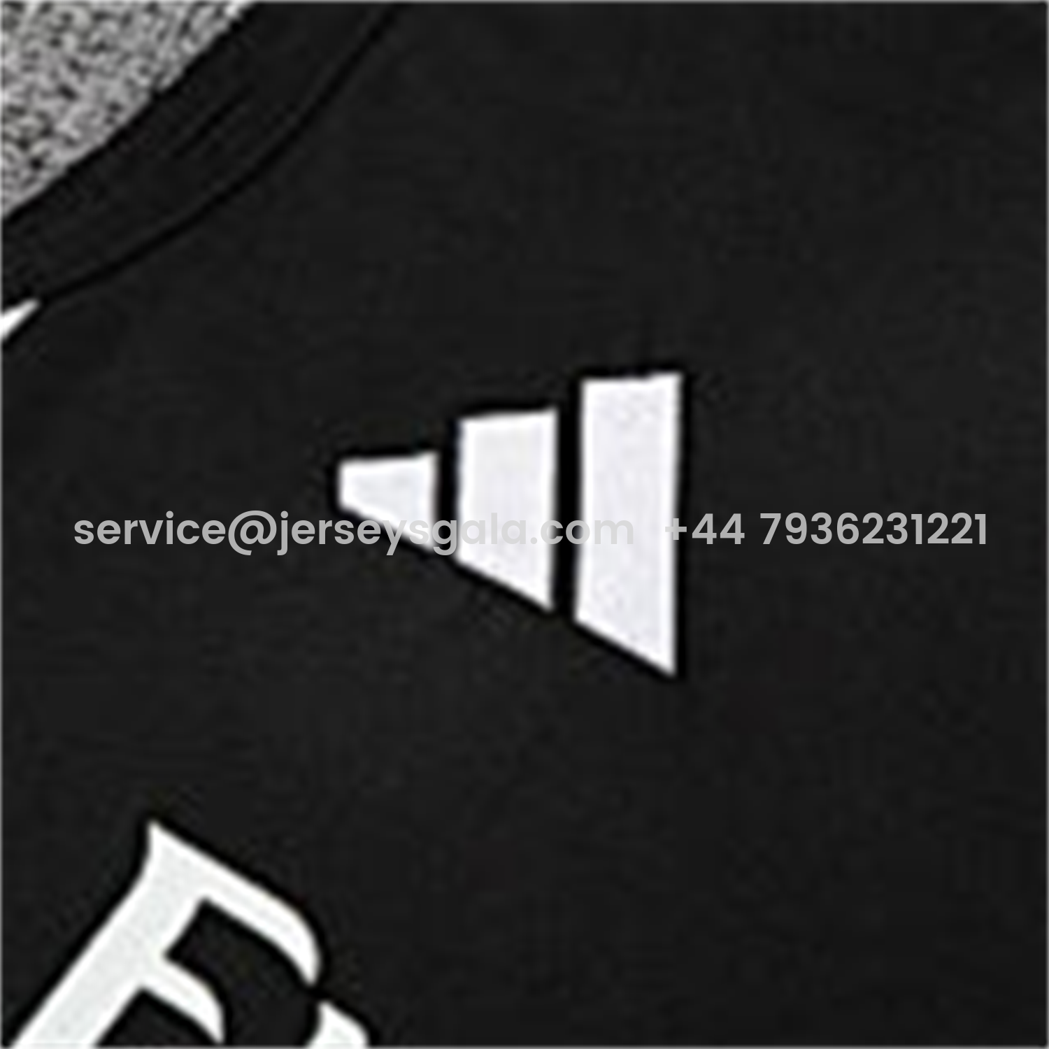 JerseysGala.com | Real Madrid 25-26 Vest Training Set - Black And Light Grey Vest & Black Shorts -Customize Name, Number and Patch | Worldwide Shipping