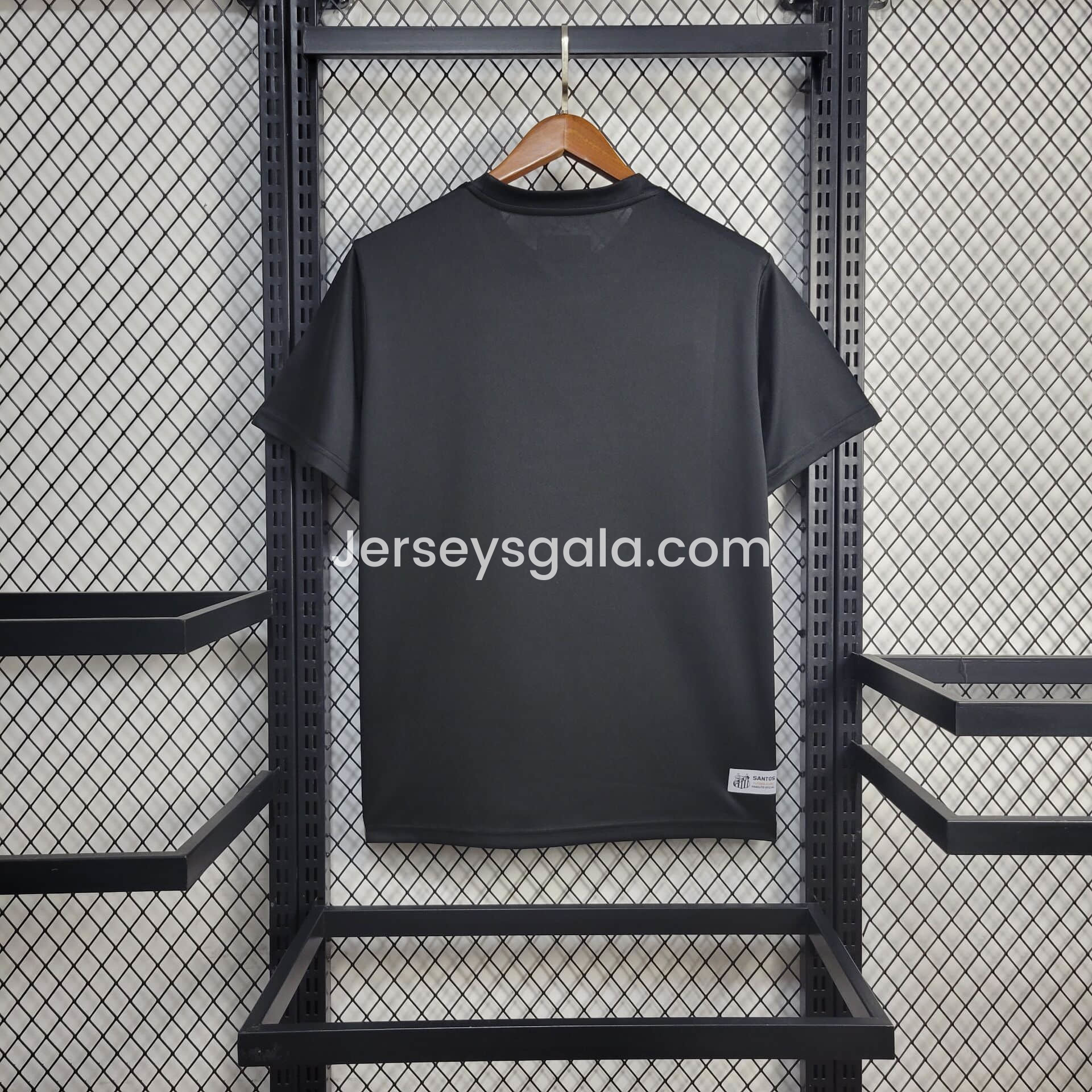 JerseysGala.com | Santos 25-26 Black Special Edition T-shirts -Customize Name, Number and Patch | Worldwide Shipping