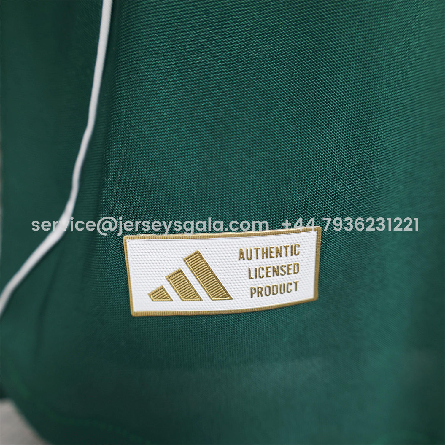 JerseysGala.com | Real Madrid 25-26 Green With White Lines Special Jersey - Player Version -Customize Name, Number and Patch | Worldwide Shipping