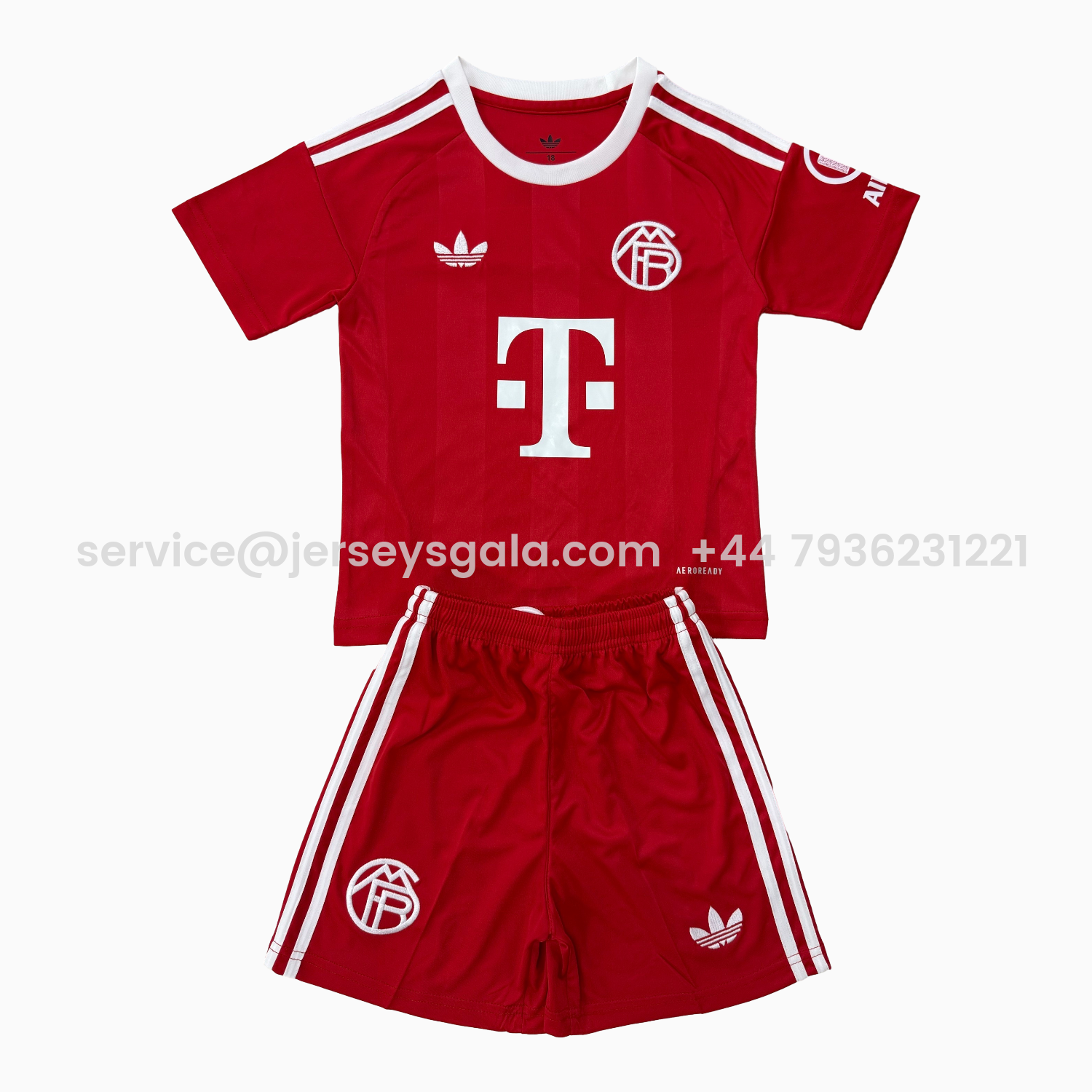 JerseysGala.com | Bayern Munich 25-26 Red Goalkeeper Men's Adult Jersey Set - Fans Version -Customize Name, Number and Patch | Worldwide Shipping
