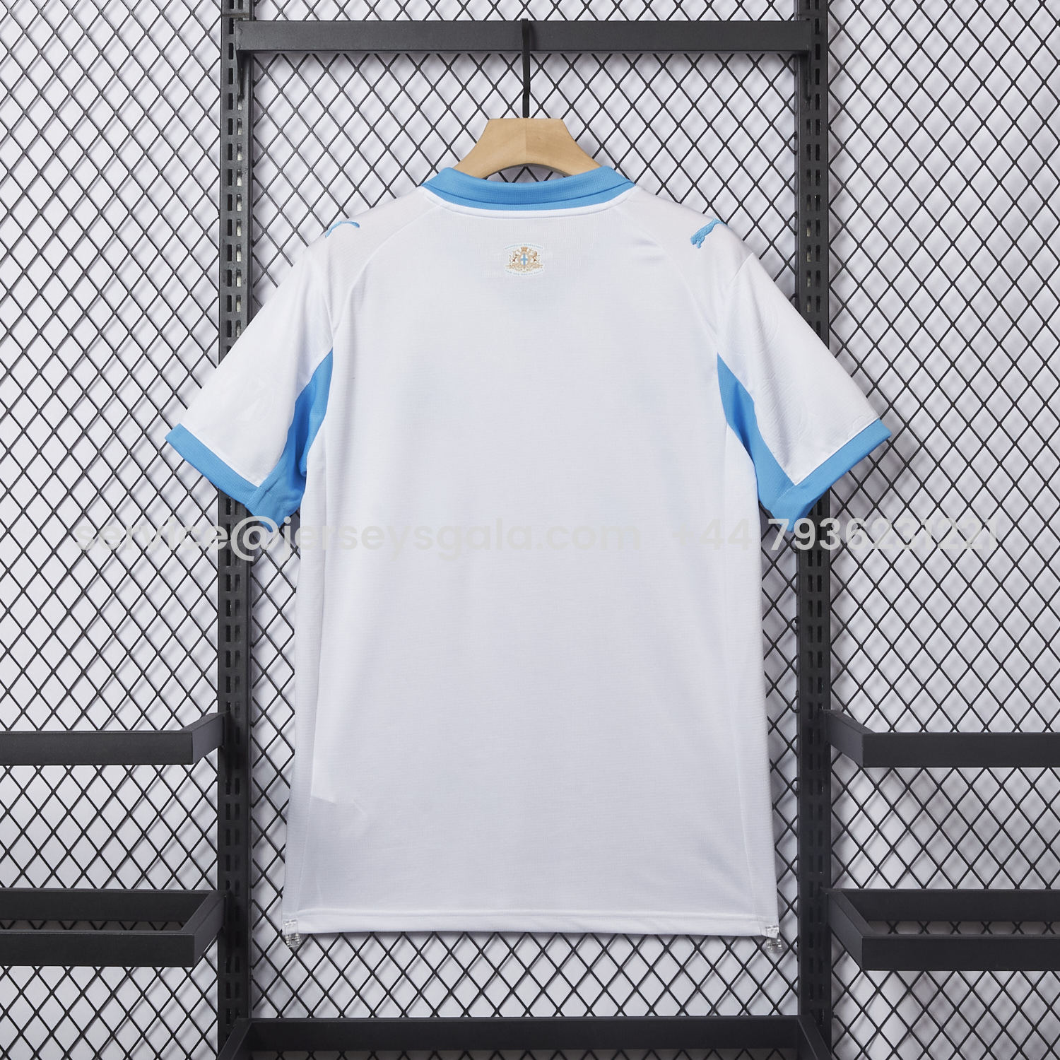 JerseysGala.com | Marseille 25-26 Home Jersey - Fans Version -Customize Name, Number and Patch | Worldwide Shipping