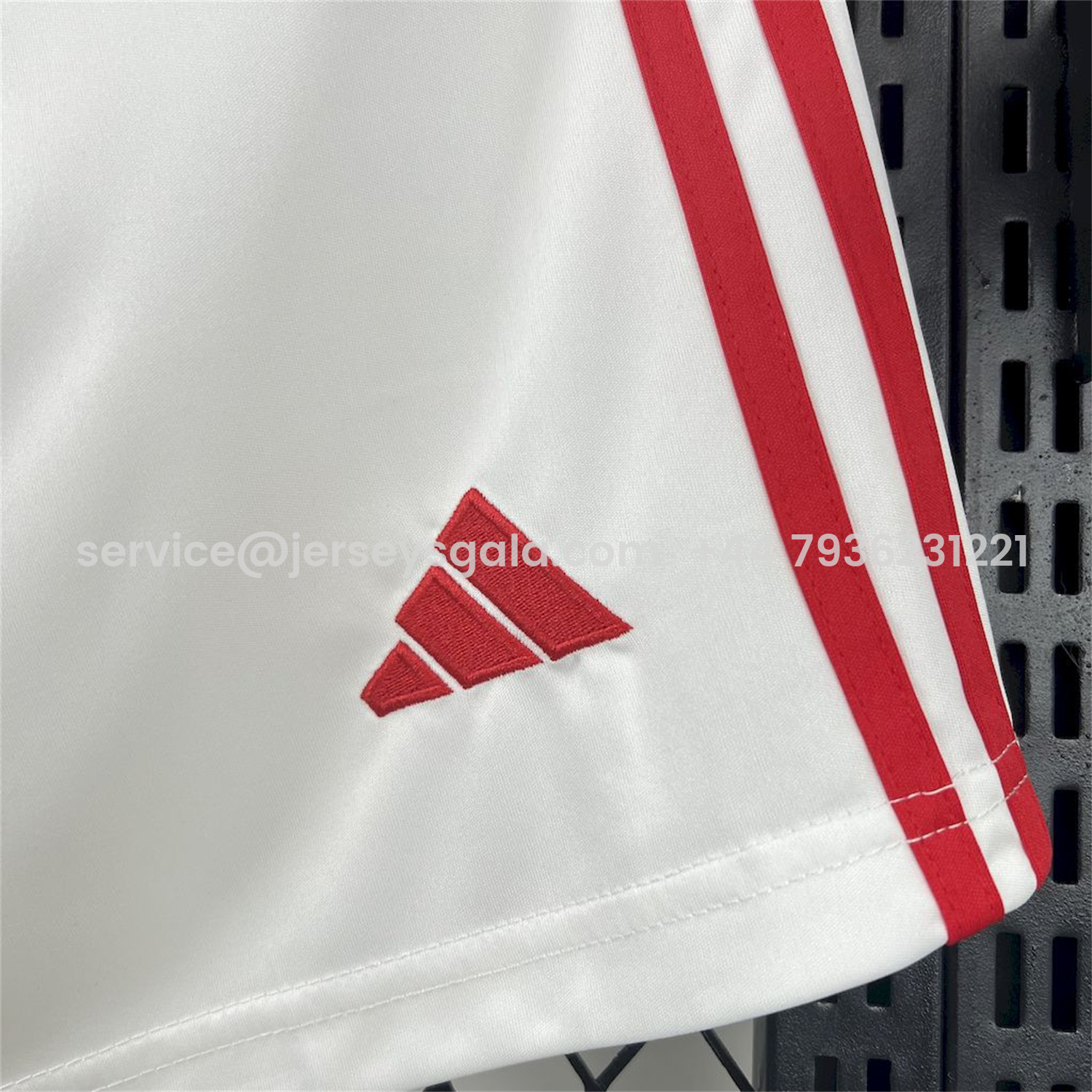 JerseysGala.com | Arsenal 25-26 Home White Shorts - Fans Version -Customize Name, Number and Patch | Worldwide Shipping
