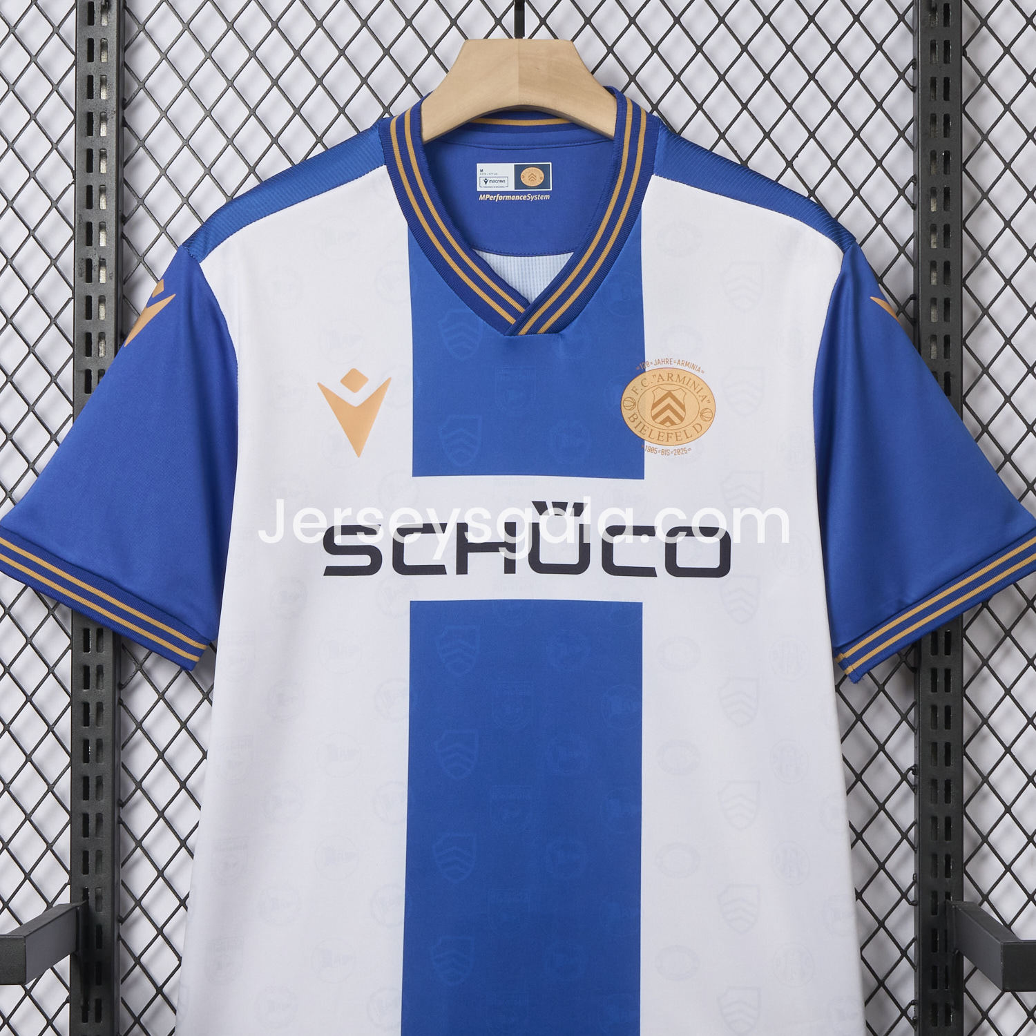 JerseysGala.com | Arminia Bielefeld 24-25 120th Anniversary Jersey - Fans Version -Customize Name, Number and Patch | Worldwide Shipping