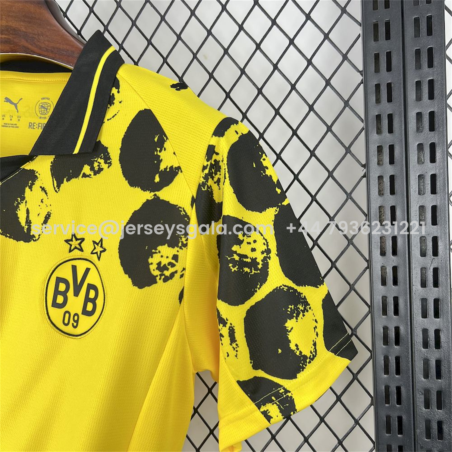 JerseysGala.com | Dortmund 2025 Club World Cup Home Unsponsored Jersey - Fans Version -Customize Name, Number and Patch | Worldwide Shipping
