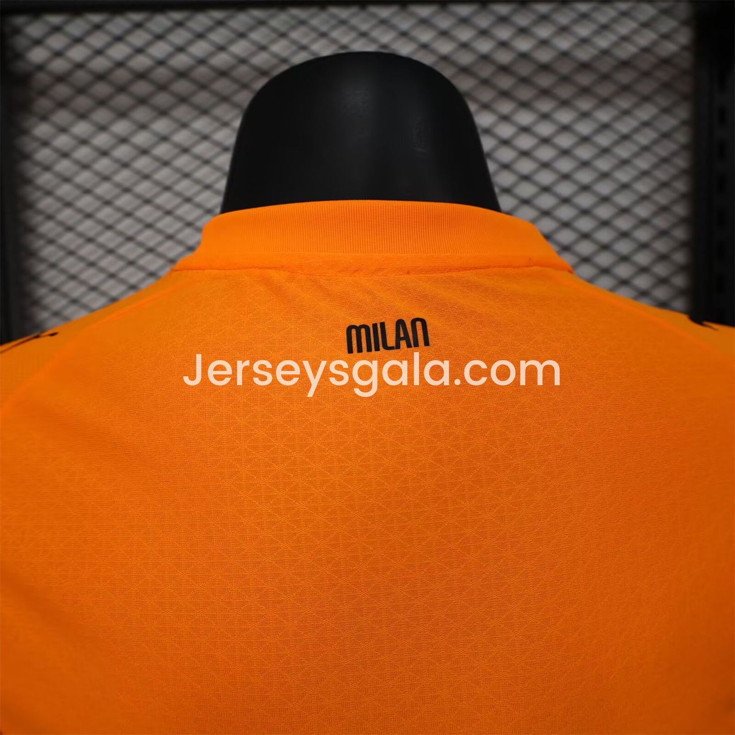 JerseysGala.com | AC Milan 25-26 Orange Special Edition Jersey - Player Version -Customize Name, Number and Patch | Worldwide Shipping