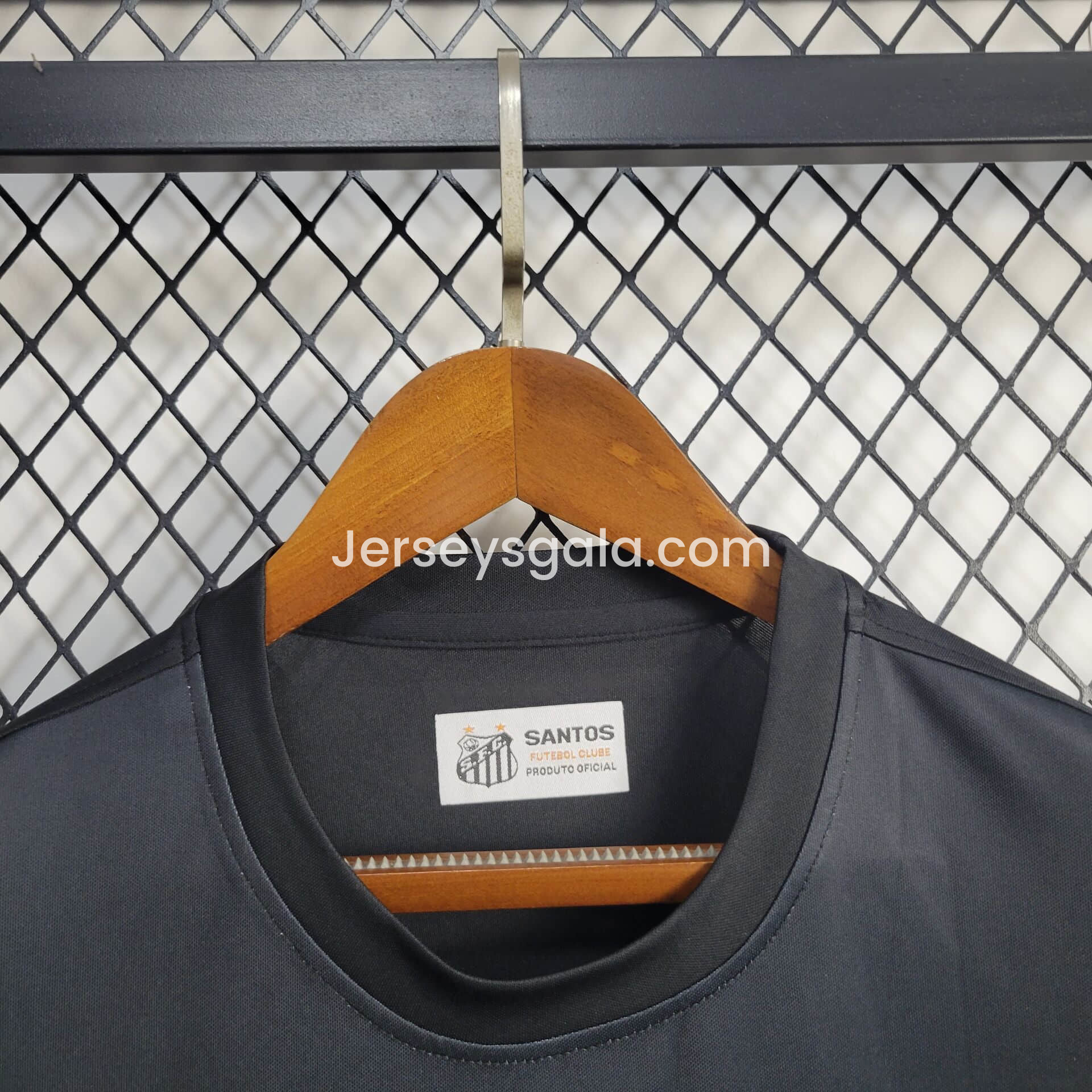 JerseysGala.com | Santos 25-26 Black Special Edition T-shirts -Customize Name, Number and Patch | Worldwide Shipping