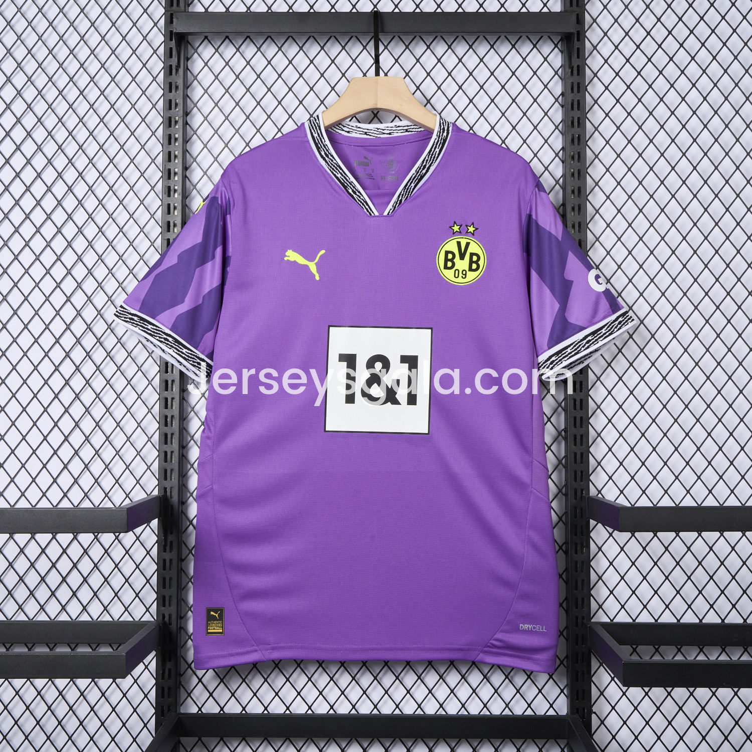 JerseysGala.com | Dortmund 24-25 Purple Goalkeeper Special Edition Jersey - Fans Version -Customize Name, Number and Patch | Worldwide Shipping