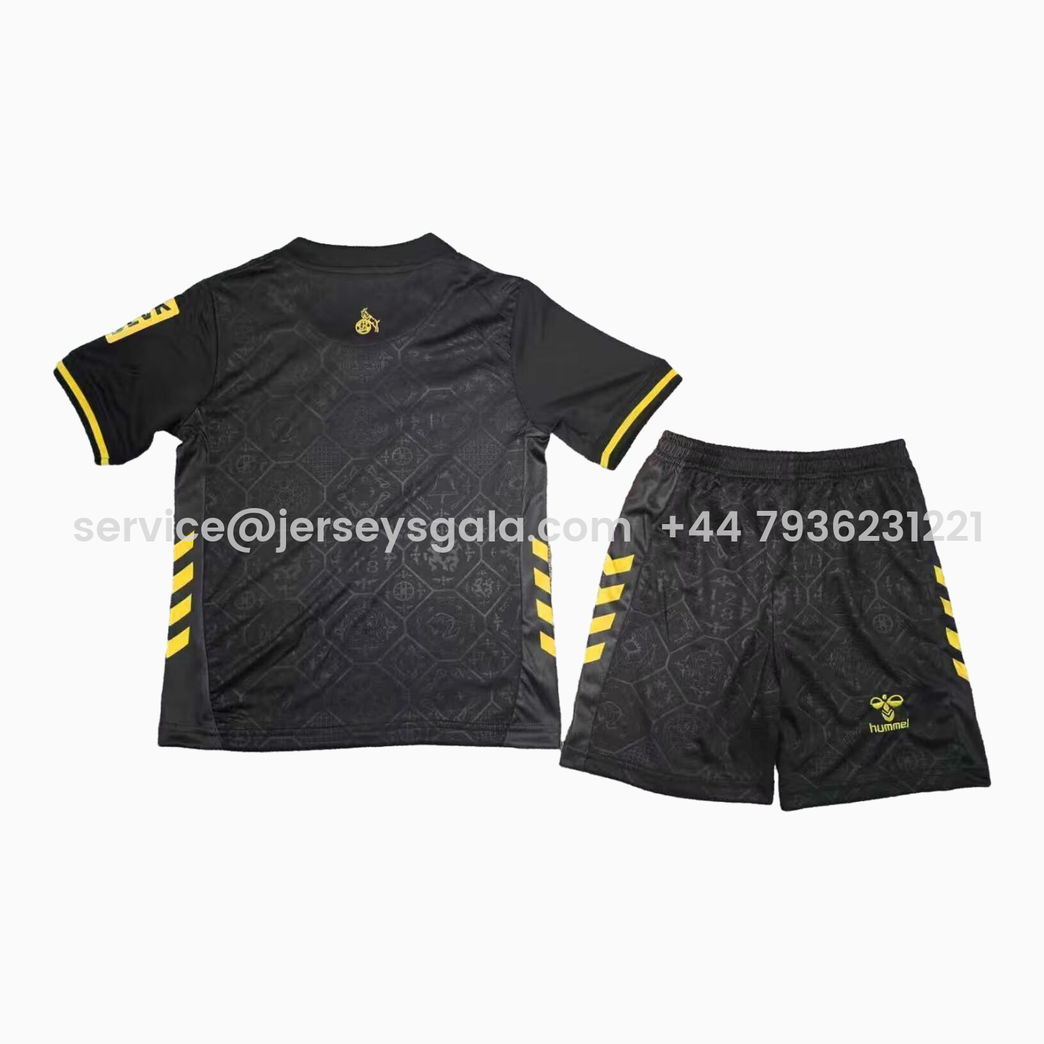 JerseysGala.com | K-O-L-N 25-26 Third Black Kids Kit -Customize Name, Number and Patch | Worldwide Shipping