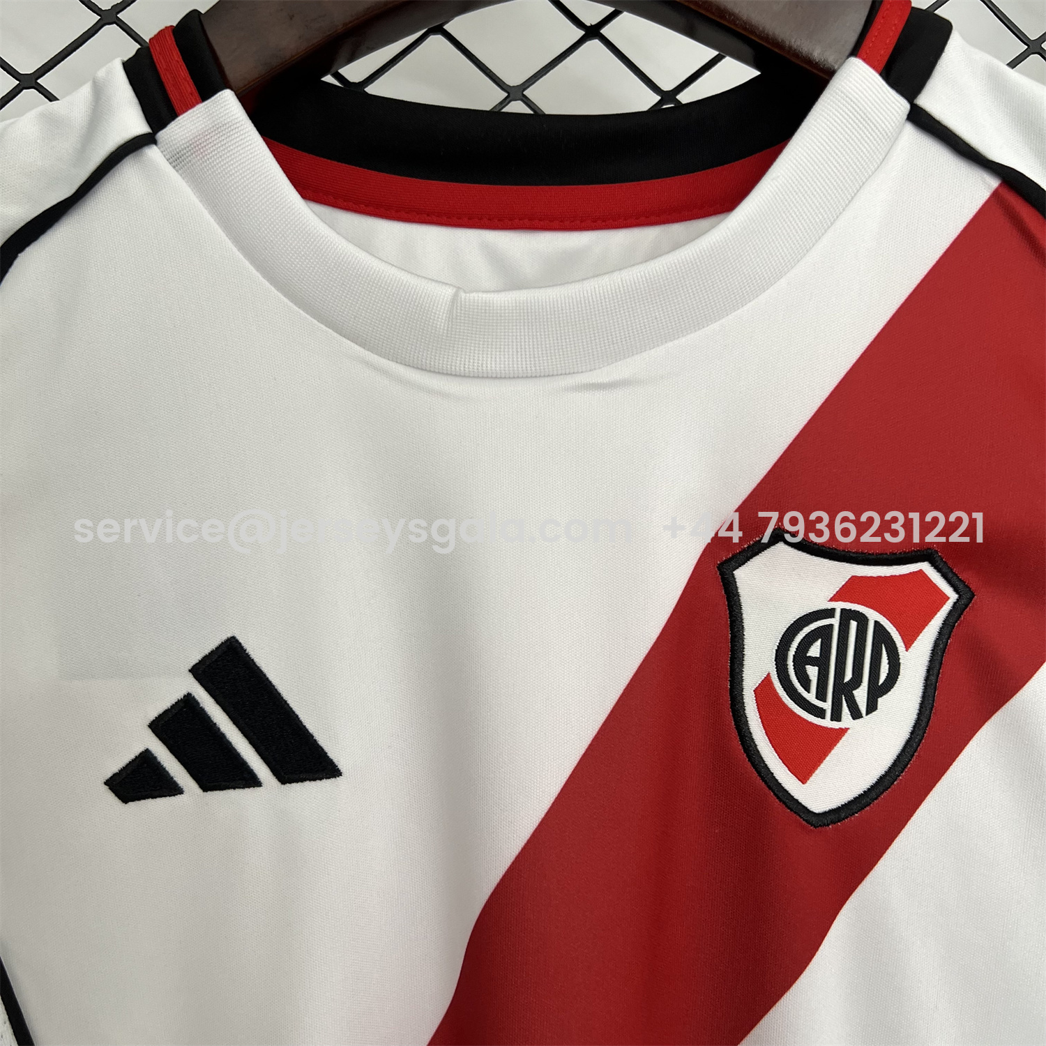 JerseysGala.com | River Plate 25-26 Home Unsponsored Kids Kit -Customize Name, Number and Patch | Worldwide Shipping