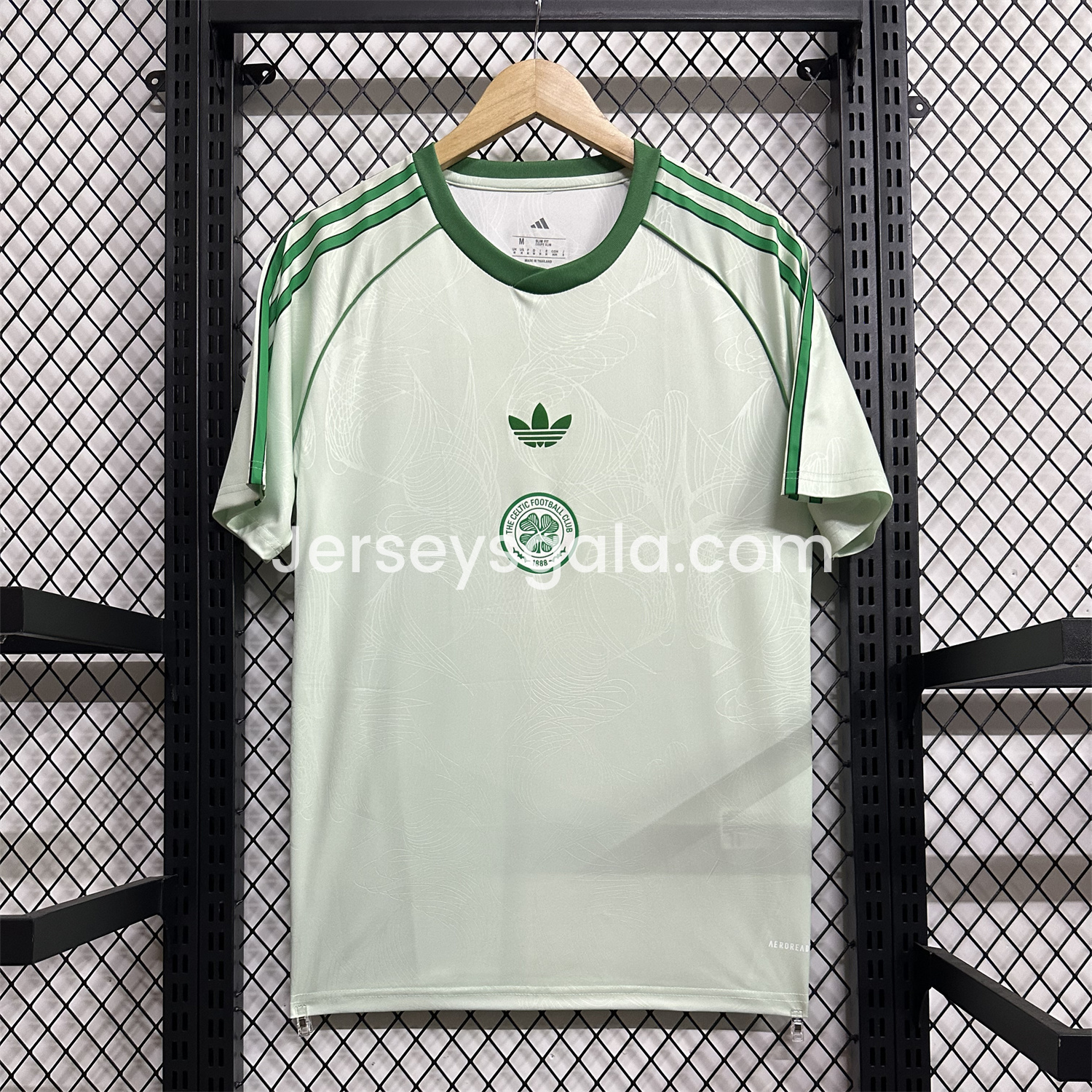 JerseysGala.com | Celtic 24-25 Originals Green St. Patrick's Day Jersey - Fans Version -Customize Name, Number and Patch | Worldwide Shipping