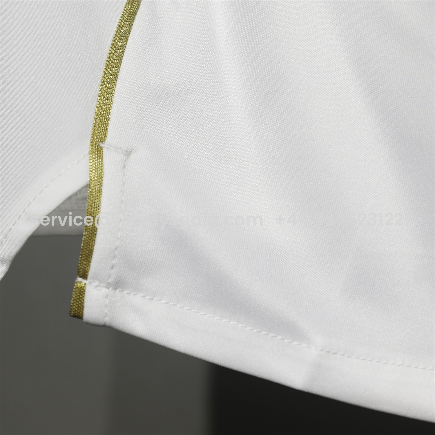 JerseysGala.com | Aston Villa 25-26 Home White Shorts - Player Version -Customize Name, Number and Patch | Worldwide Shipping