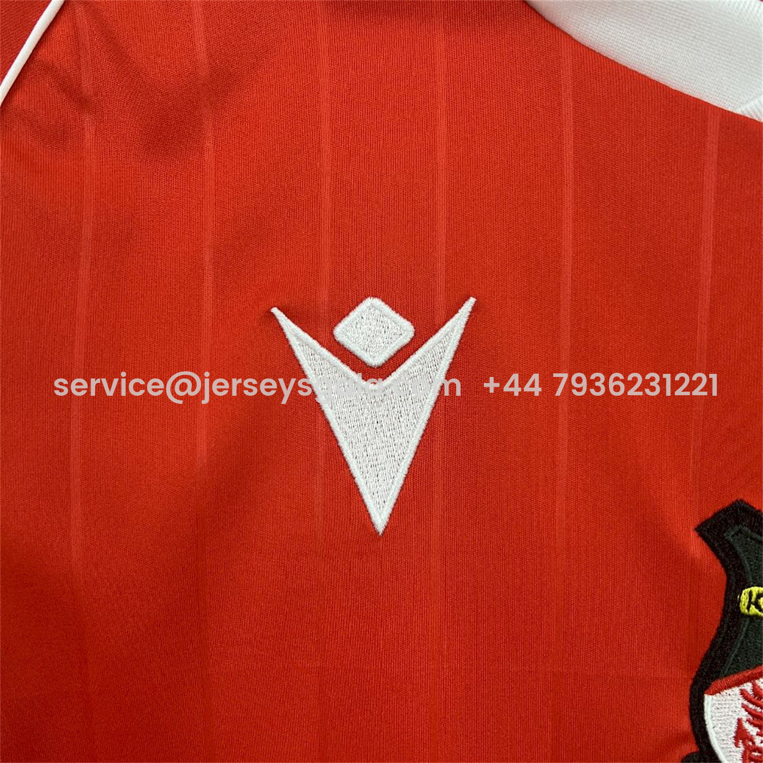 JerseysGala.com | Wrexham 25-26 Home Jersey - Fans Version -Customize Name, Number and Patch | Worldwide Shipping