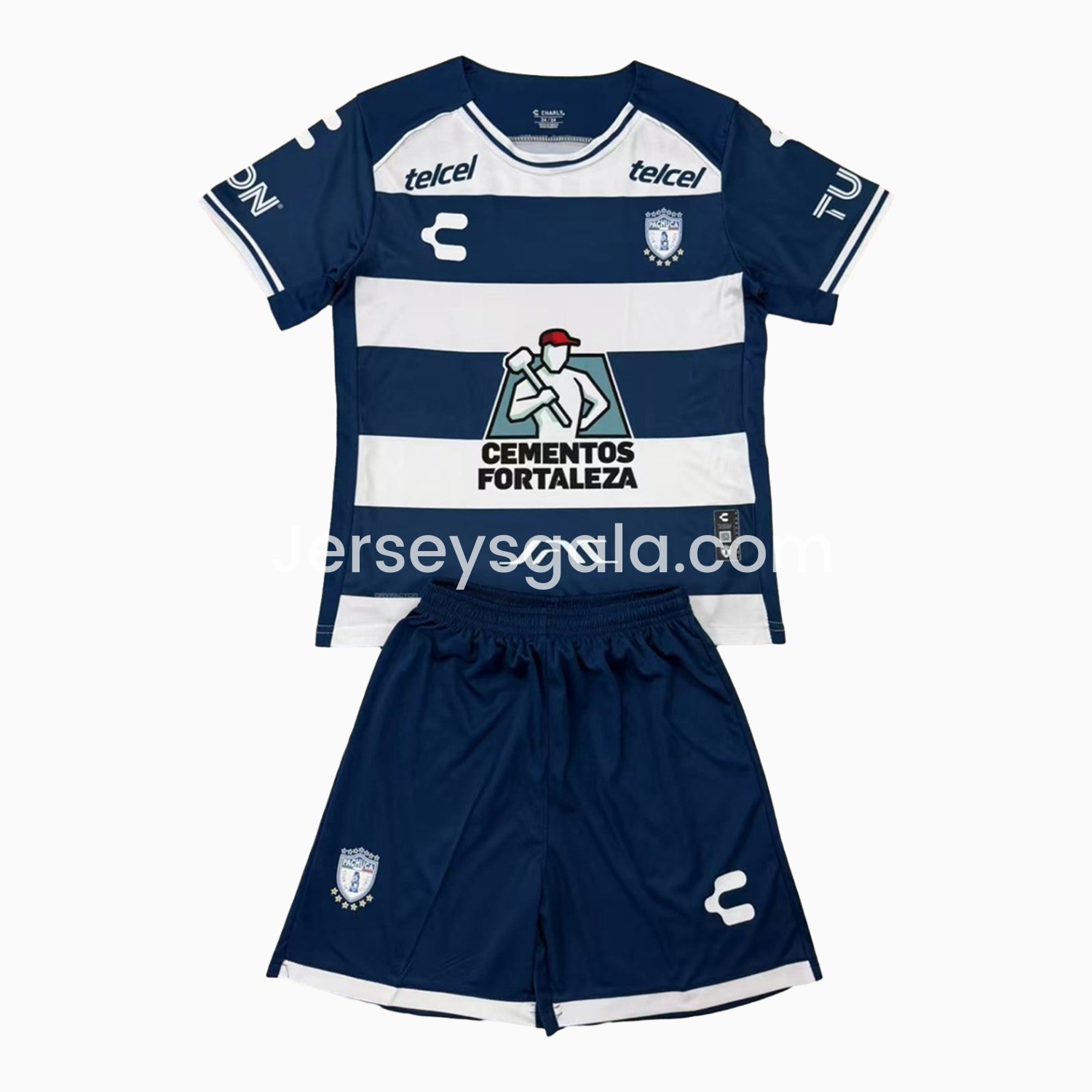 JerseysGala.com | Pachuca 24-25 Home Kids Kit -Customize Name, Number and Patch | Worldwide Shipping