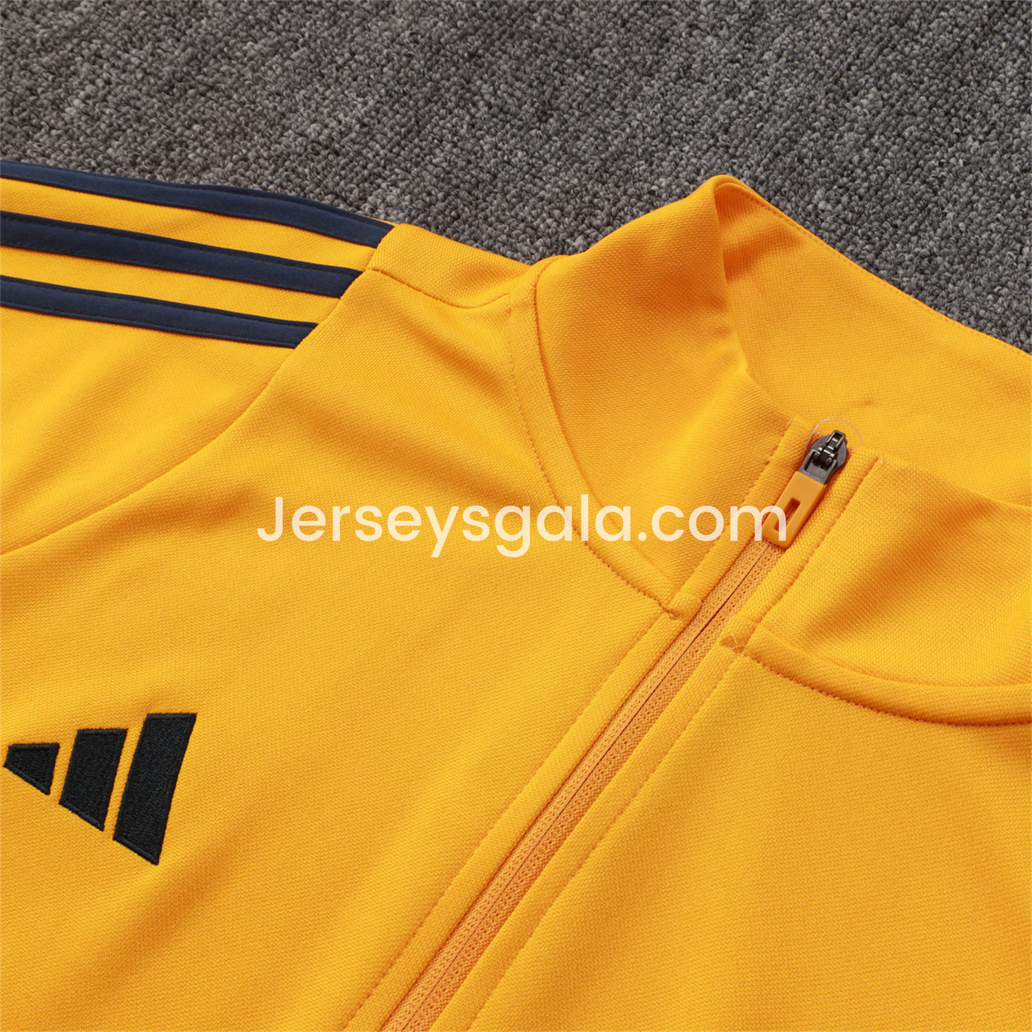JerseysGala.com | Boca Juniors 24-25 Jacket Training Tracksuit - Yellow Top and Pants -Customize Name, Number and Patch | Worldwide Shipping