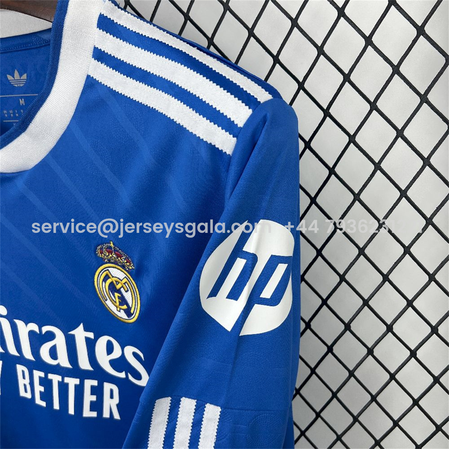 JerseysGala.com | Real Madrid 25-26 Third Long Sleeves Jersey - Fans Version -Customize Name, Number and Patch | Worldwide Shipping