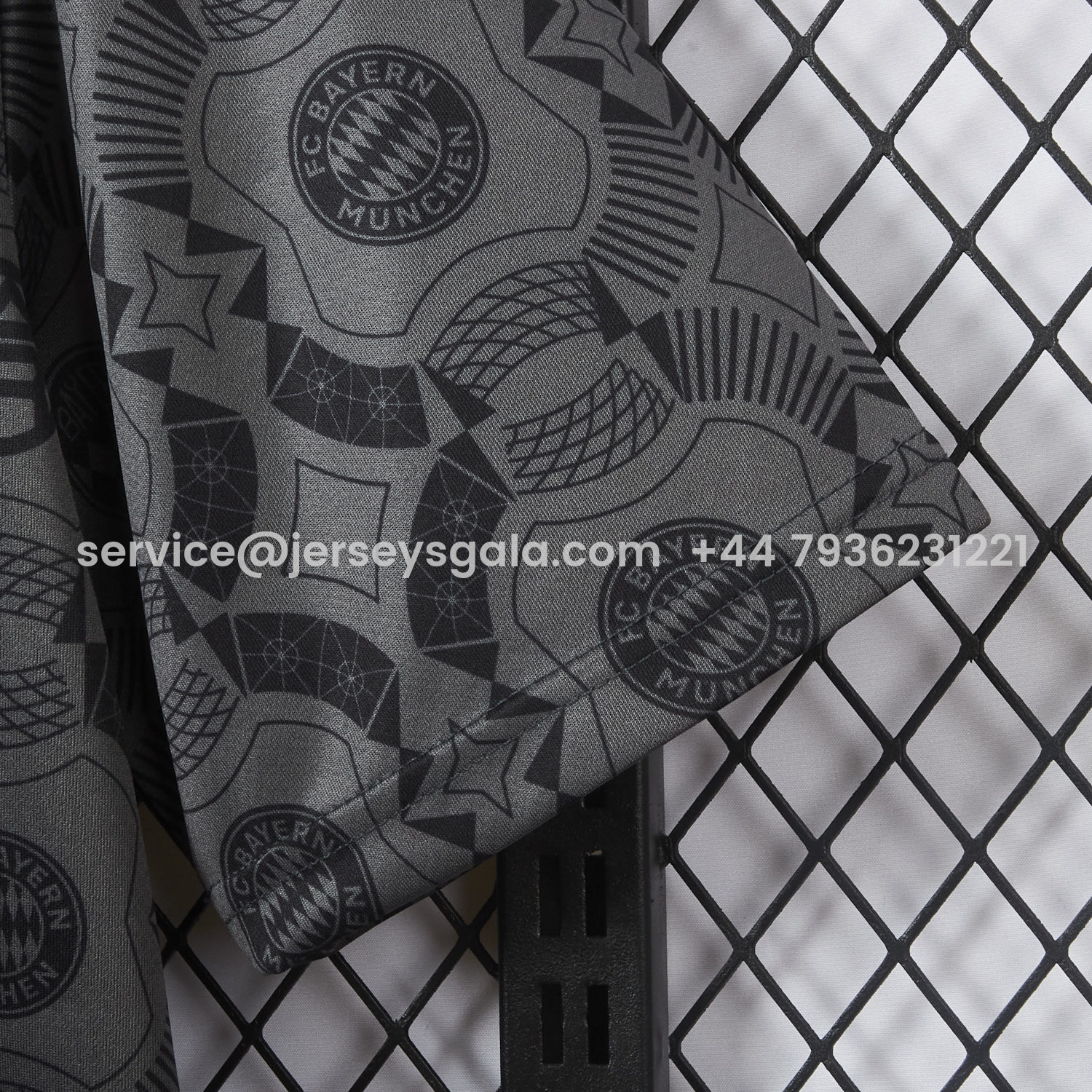 JerseysGala.com | Bayern Munich 25-26 Oktoberfest Deep Grey Jersey - Fans Version -Customize Name, Number and Patch | Worldwide Shipping
