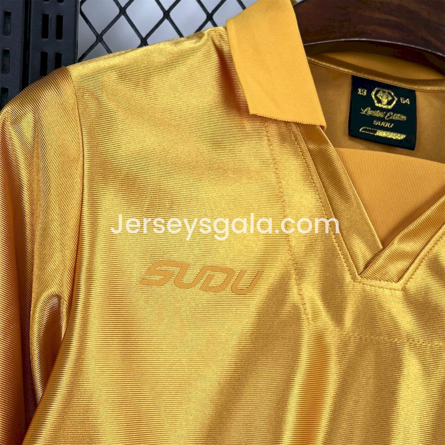 JerseysGala.com | Wolverhampton Wanderers Wolves 24-25 70th Anniversary Jersey - Fans Version -Customize Name, Number and Patch | Worldwide Shipping