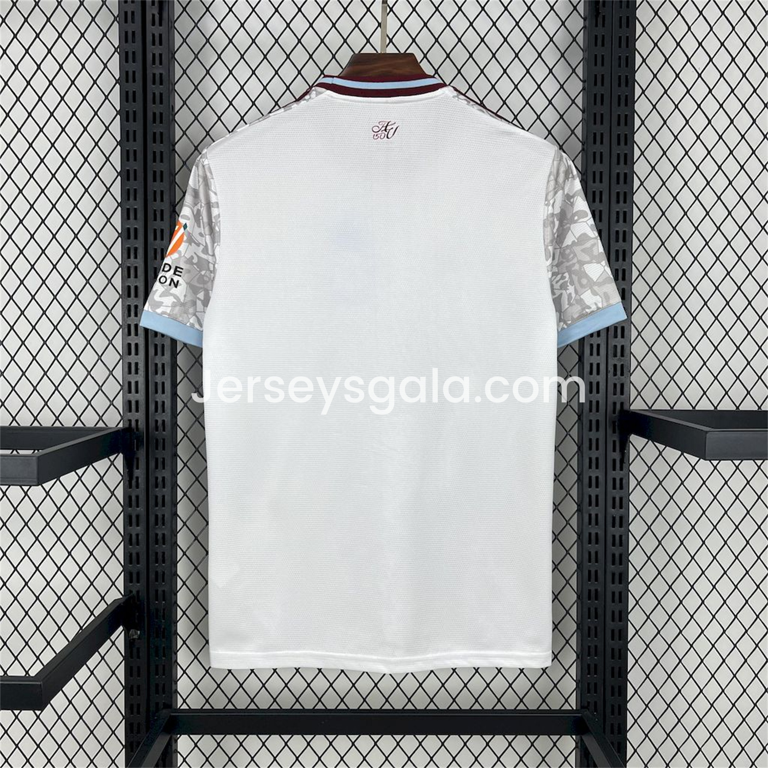 JerseysGala.com | Aston Villa 25-26 White Special Edition Jersey - Fans Version -Customize Name, Number and Patch | Worldwide Shipping