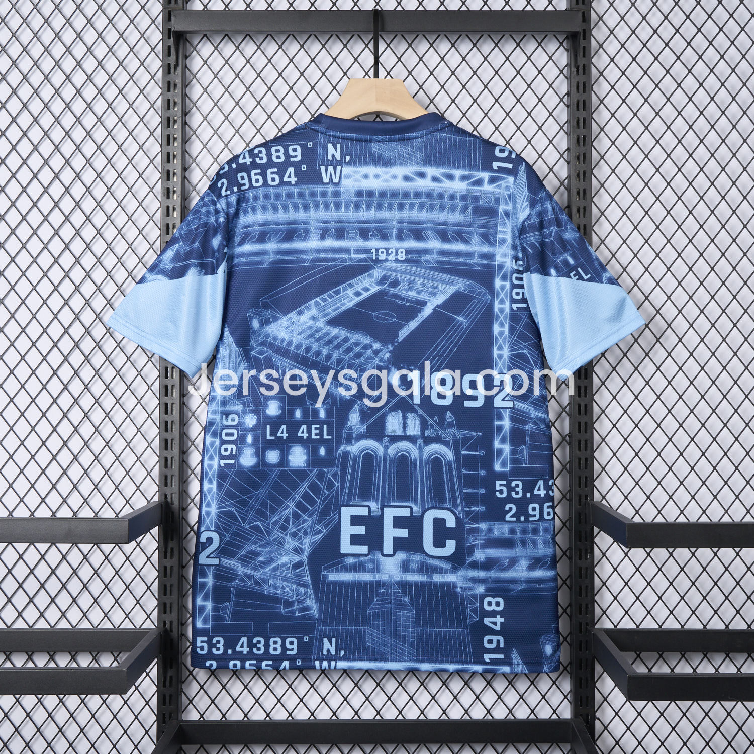 JerseysGala.com | Everton 24-25 Pre-Match Farewell Jersey - Fans Version -Customize Name, Number and Patch | Worldwide Shipping