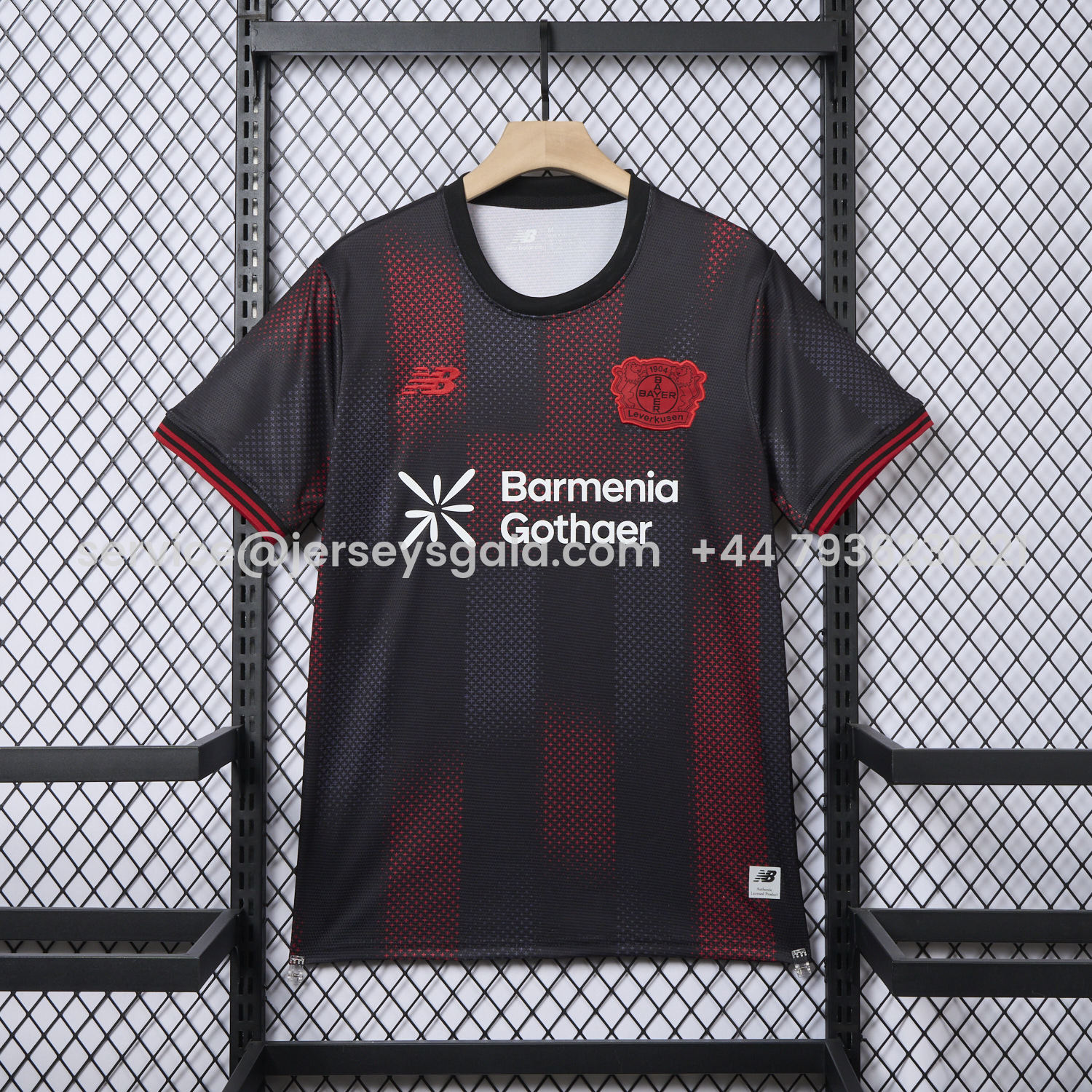 JerseysGala.com | Bayer 04 Leverkusen 25-26 Home Jersey - Fans Version -Customize Name, Number and Patch | Worldwide Shipping