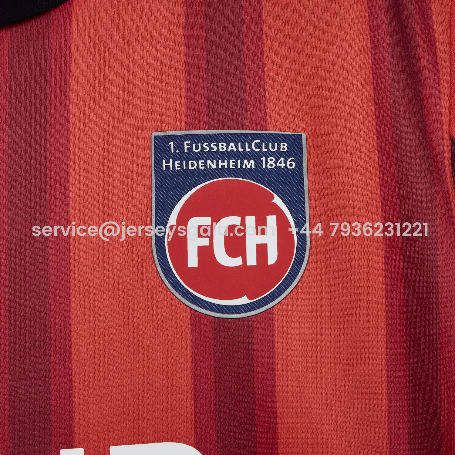 JerseysGala.com | FC Heidenheim 25-26 Home Jersey - Fans Version -Customize Name, Number and Patch | Worldwide Shipping