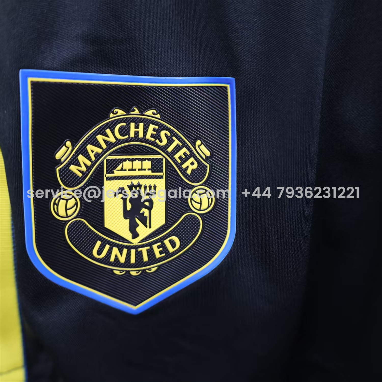 JerseysGala.com | Manchester United 25-26 Third Black Shorts - Player Version -Customize Name, Number and Patch | Worldwide Shipping