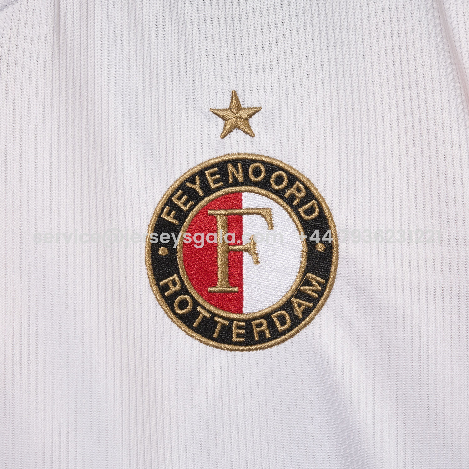 JerseysGala.com | Feyenoord 25-26 Home Jersey - Fans Version -Customize Name, Number and Patch | Worldwide Shipping