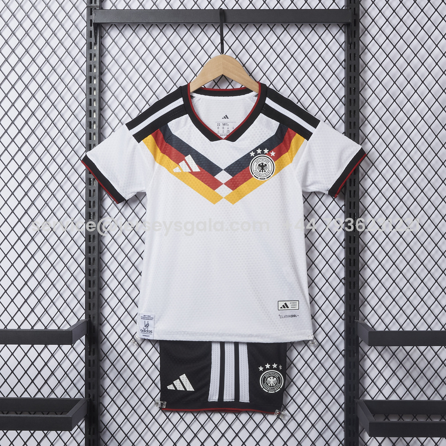 JerseysGala.com | Germany 25-26 Home (Informal-release Version) Kids Kit - Player Version -Customize Name, Number and Patch | Worldwide Shipping