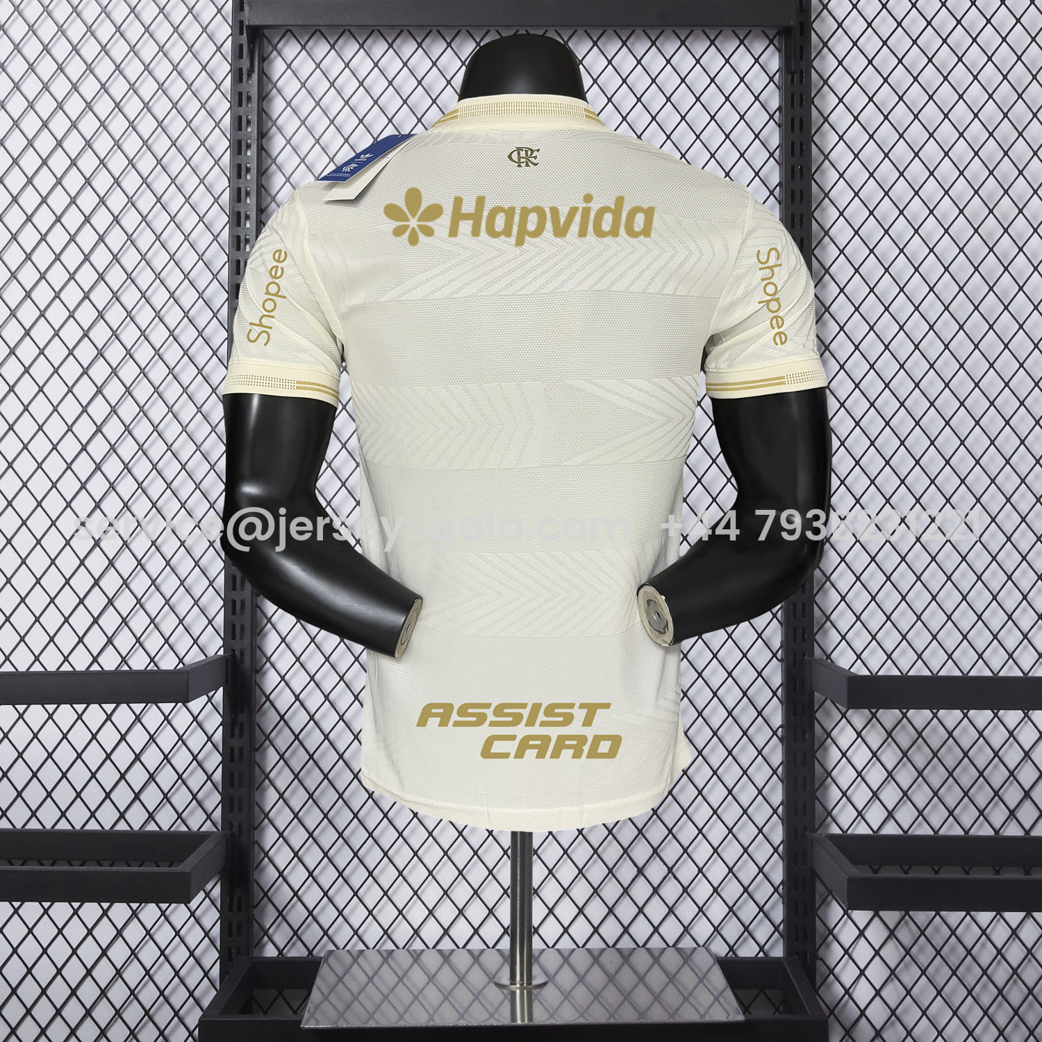 JerseysGala.com | Flamengo 25-26 Third Jersey With Sponsors - Player Version -Customize Name, Number and Patch | Worldwide Shipping