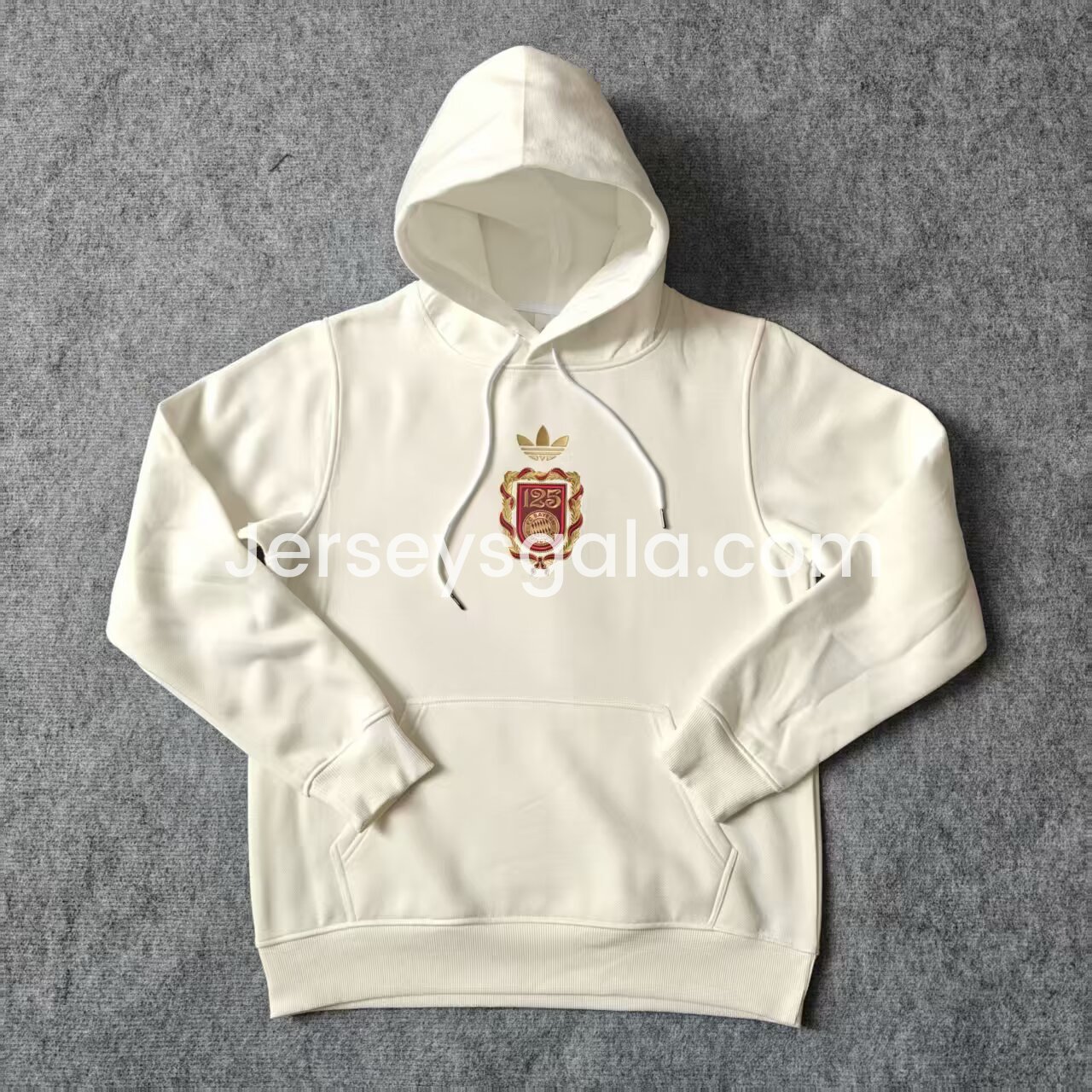 JerseysGala.com | Bayern Munich 2025 125th Anniversary Unisex Pullover Hoodie -Customize Name, Number and Patch | Worldwide Shipping