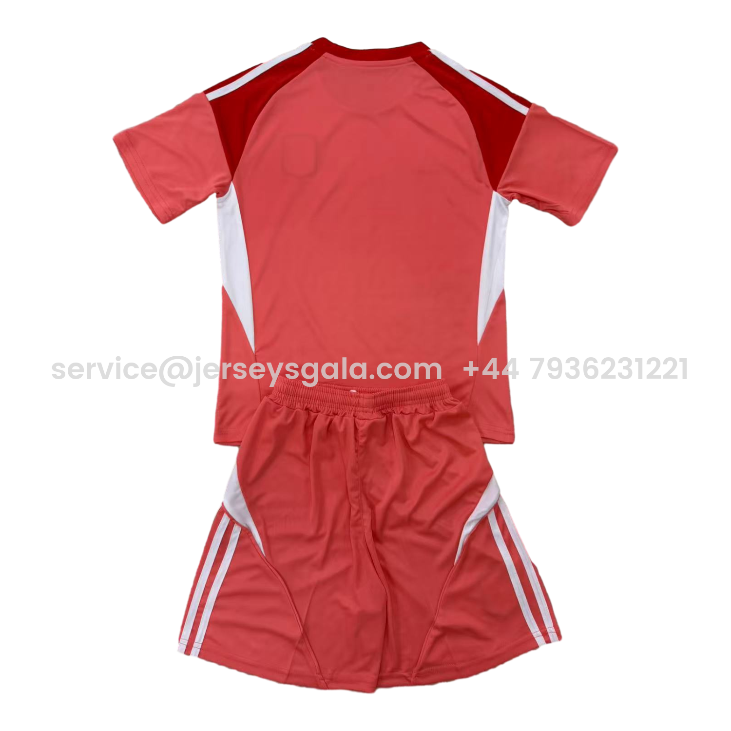 JerseysGala.com | Aston Villa 25-26 Red Goalkeeper Kids Kit -Customize Name, Number and Patch | Worldwide Shipping