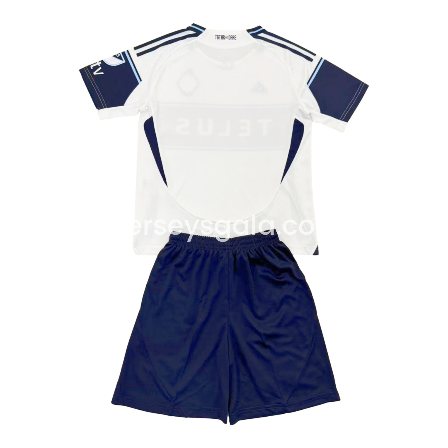 JerseysGala.com | Vancouver Whitecaps 25-26 Home Kids Kit -Customize Name, Number and Patch | Worldwide Shipping