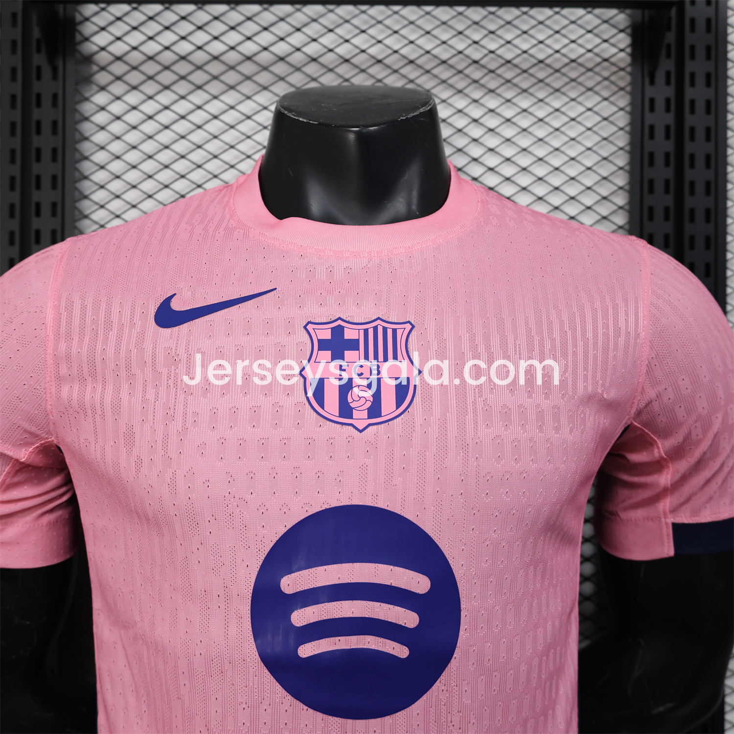 JerseysGala.com | Barcelona 25-26 Pink Special Edition Jersey - Player Version -Customize Name, Number and Patch | Worldwide Shipping