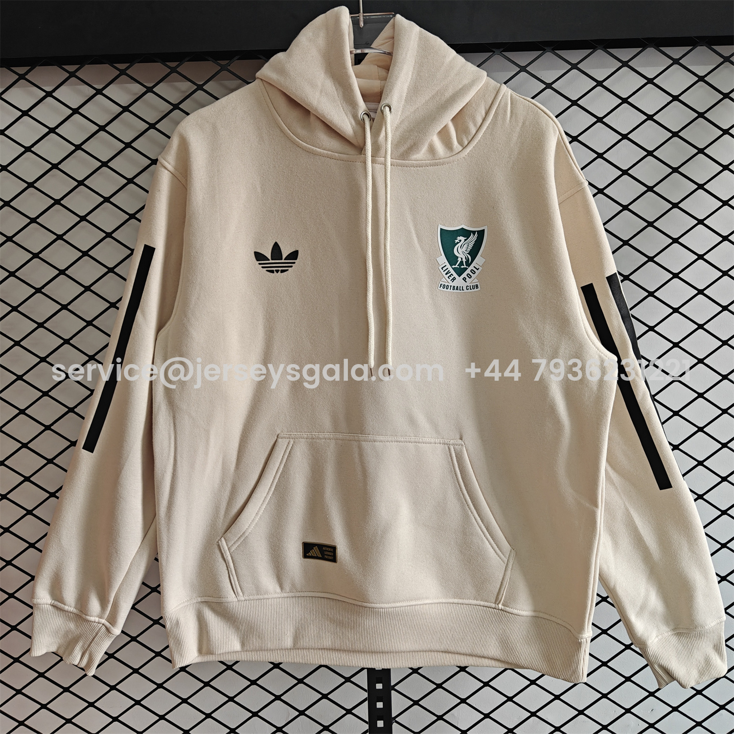 JerseysGala.com | Liver.pool 25-26 Originals Terrace Icon Unisex Pullover Hoodie -Customize Name, Number and Patch | Worldwide Shipping