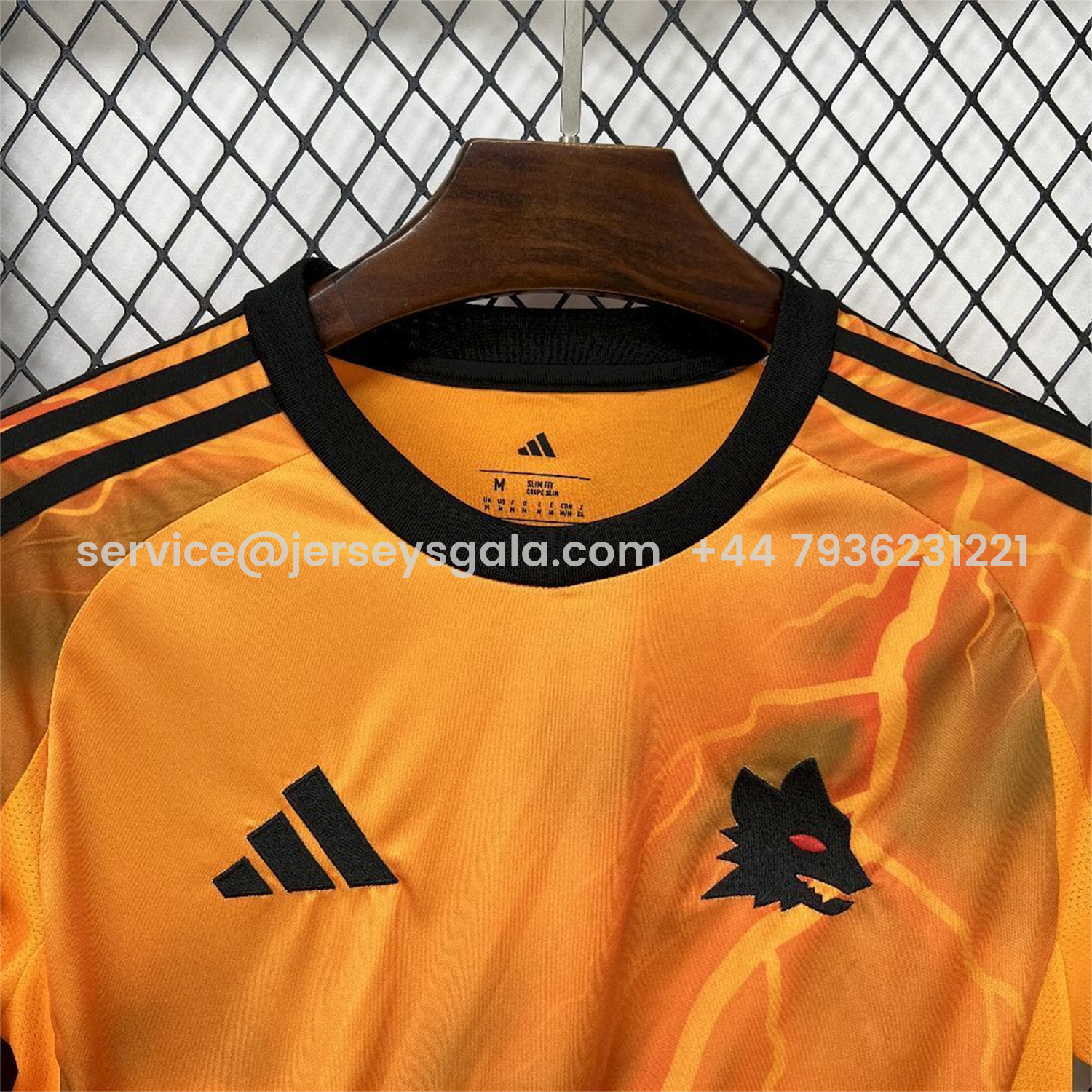 JerseysGala.com | AS Roma 25-26 Away Unsponsored Jersey - Fans Version -Customize Name, Number and Patch | Worldwide Shipping