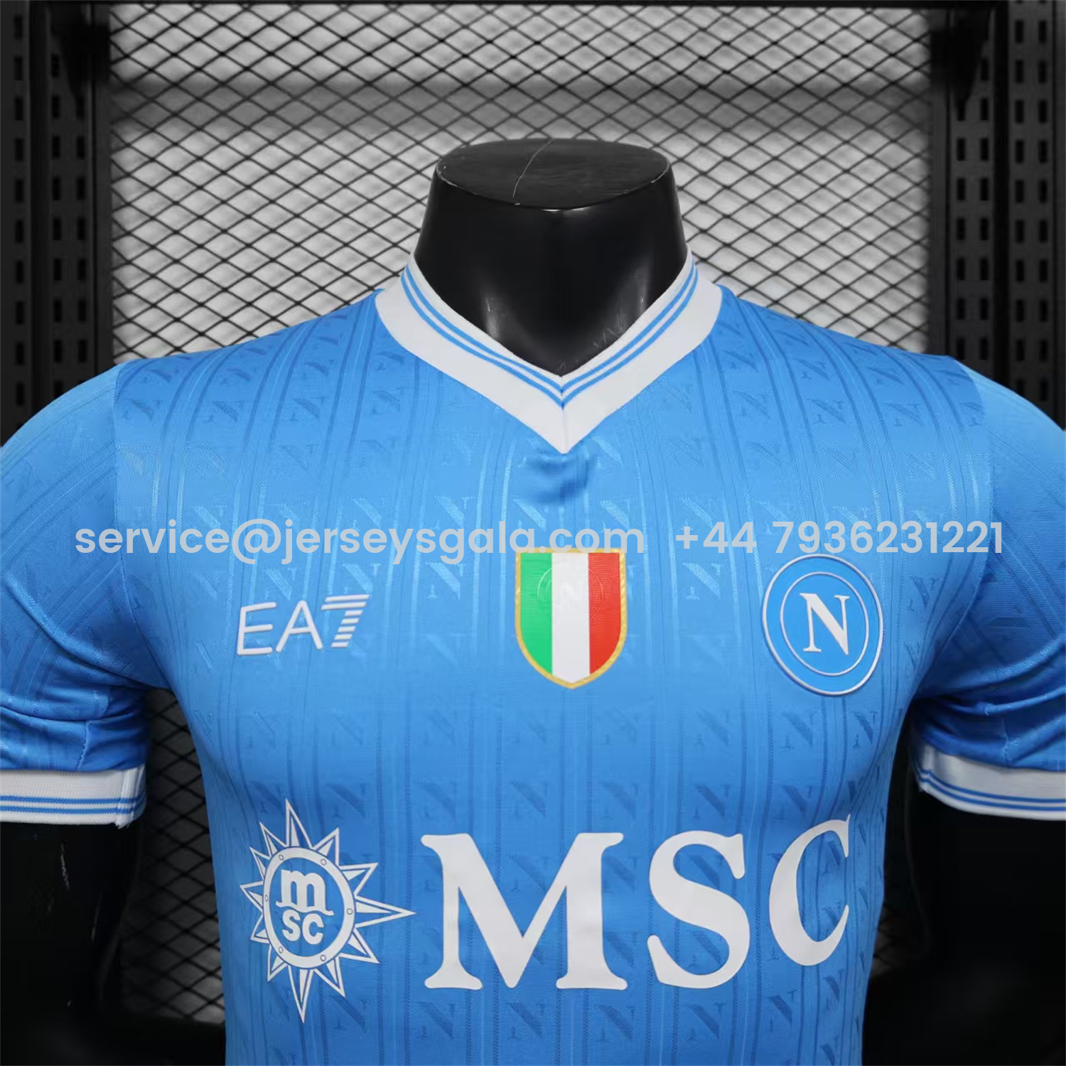 JerseysGala.com | Napoli 25-26 Home Jersey - Player Version -Customize Name, Number and Patch | Worldwide Shipping