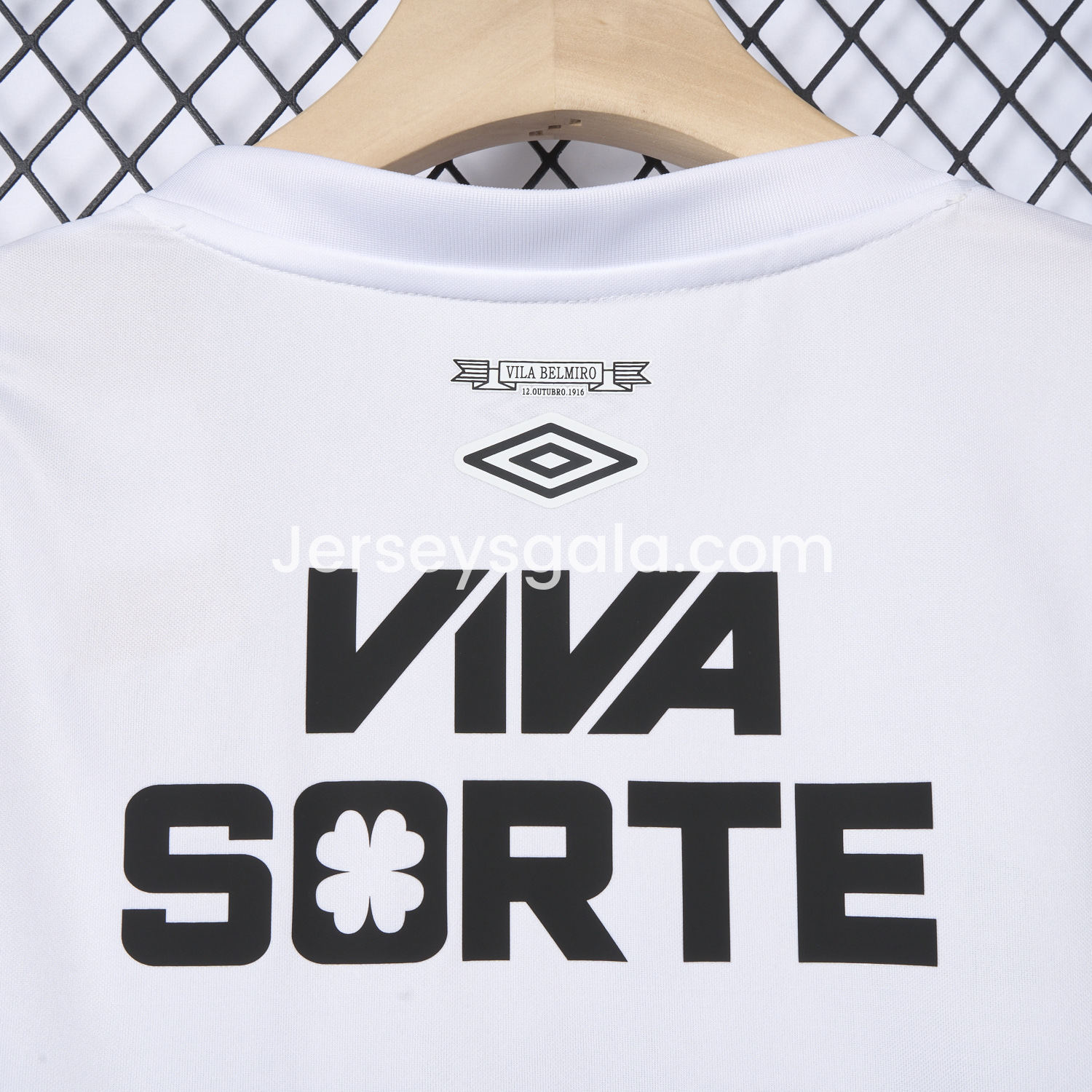JerseysGala.com | Santos 25-26 Home Jersey With Sponsors - Fans Version -Customize Name, Number and Patch | Worldwide Shipping