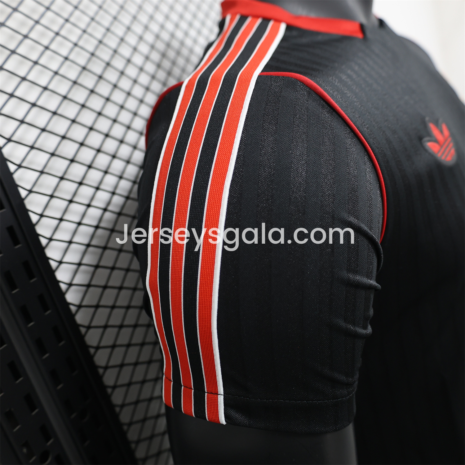 JerseysGala.com | Manchester United 24-25 Black Icon Retro Jersey - Player Version -Customize Name, Number and Patch | Worldwide Shipping