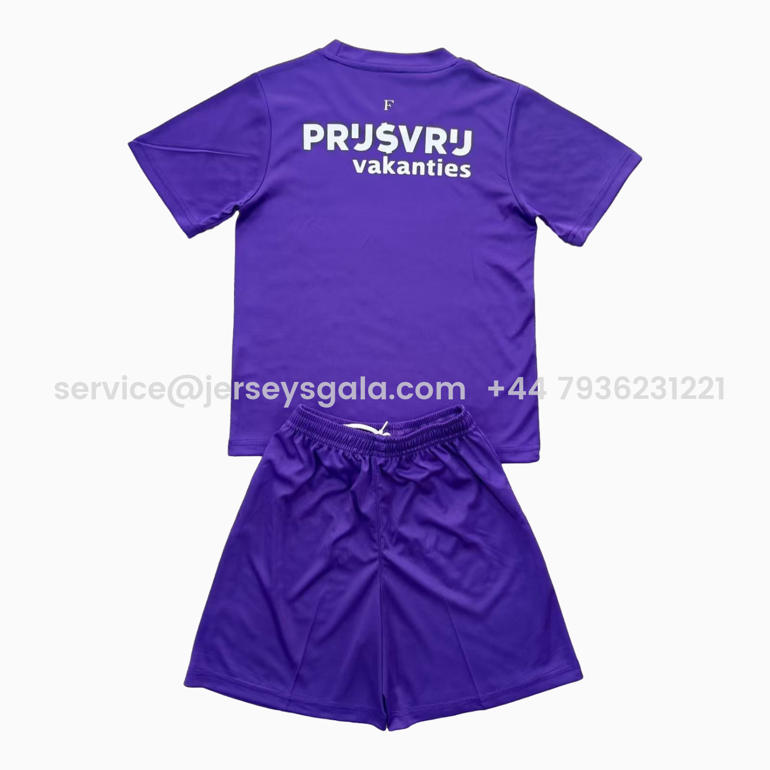 JerseysGala.com | Feyenoord 25-26 Purple Goalkeeper Kids Kit -Customize Name, Number and Patch | Worldwide Shipping