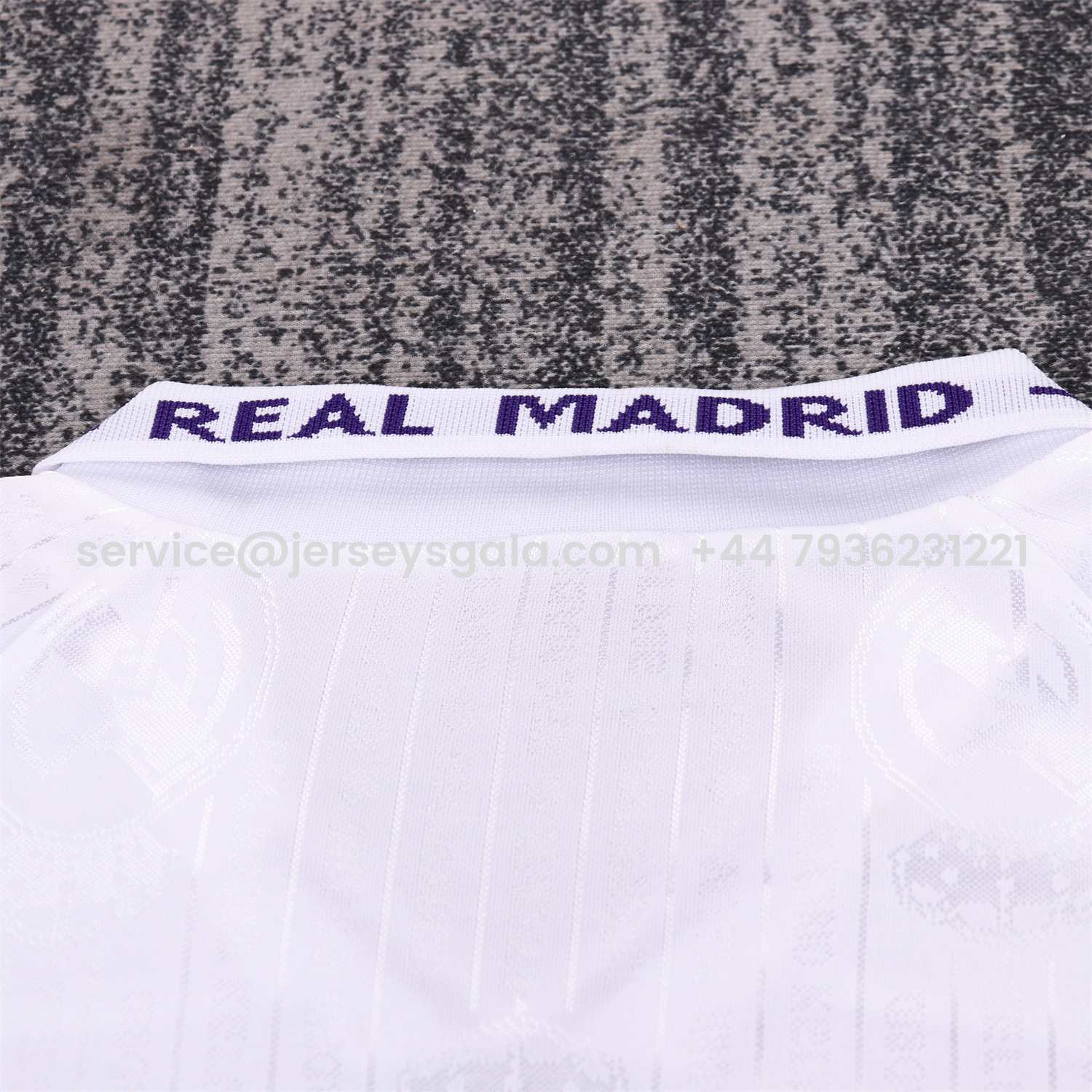 JerseysGala.com | Retro Real Madrid 96-97 Home Kids Kit -Customize Name, Number and Patch | Worldwide Shipping