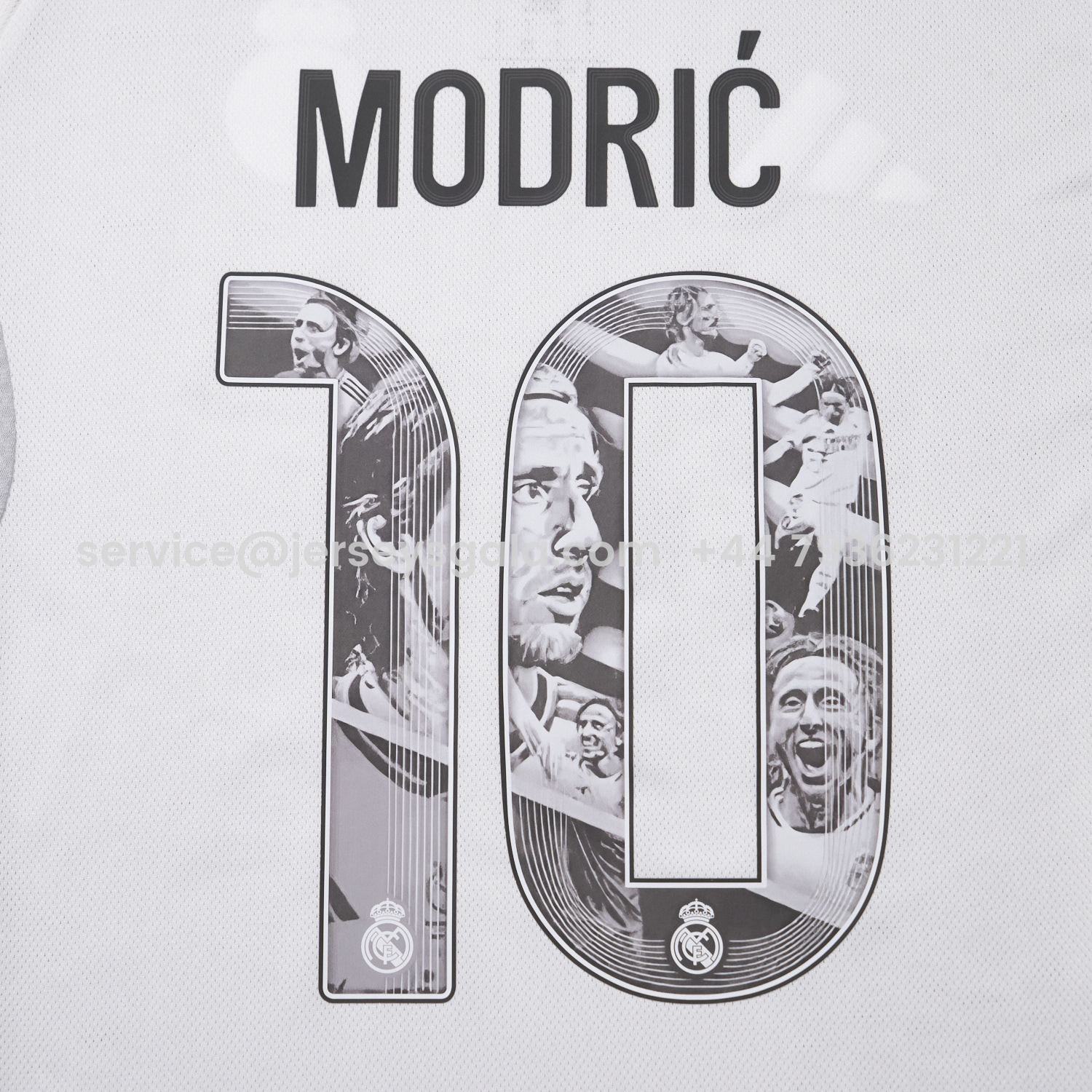 JerseysGala.com | Real Madrid 25-26 Home Modrić Limited Edition Kids Kit - Fans Version -Customize Name, Number and Patch | Worldwide Shipping